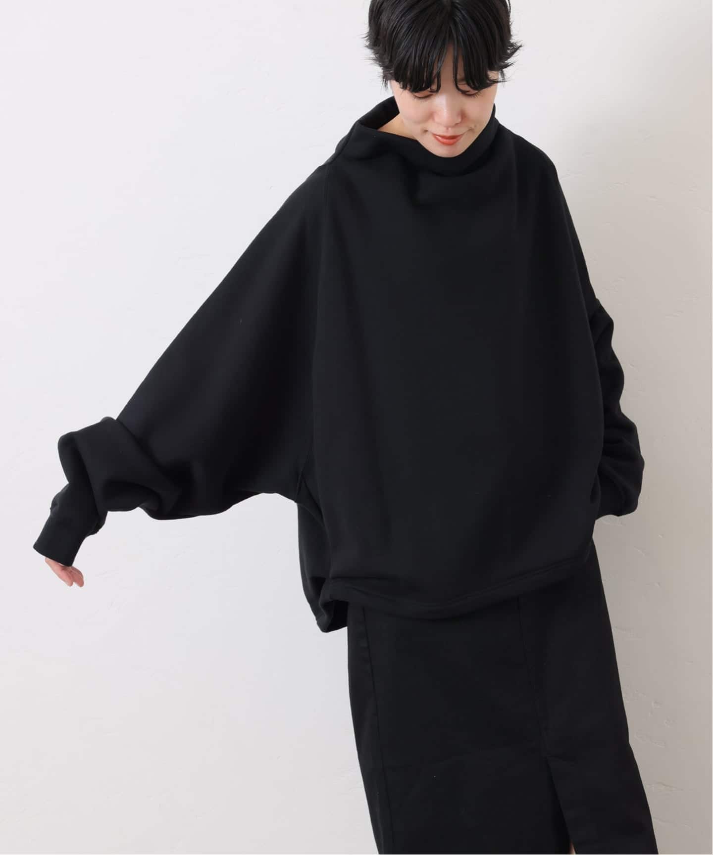 ジャーナルスタンダードラックス | COGTHEBIGSMOKE SWEAT 予約》【COGTHEBIGSMOKE】 MELINA BOTTLE NECK SWEATS