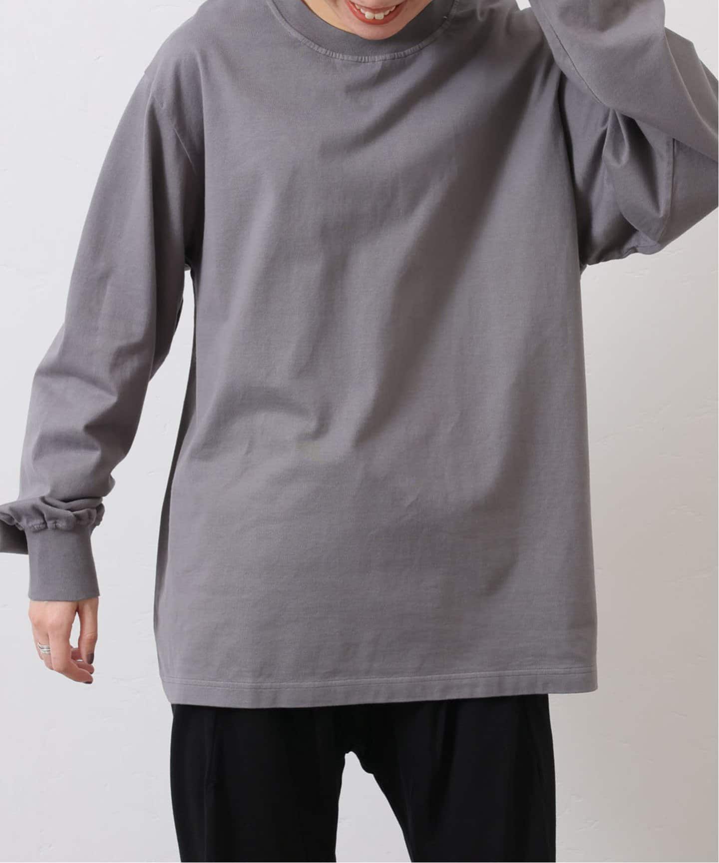 journalstandardluxe ヨネトミニューベーシック　ワッフルT NEW BASIC GARMENT DYED T-SHIRT〈WAFFLE〉 - Yonetomi STORE