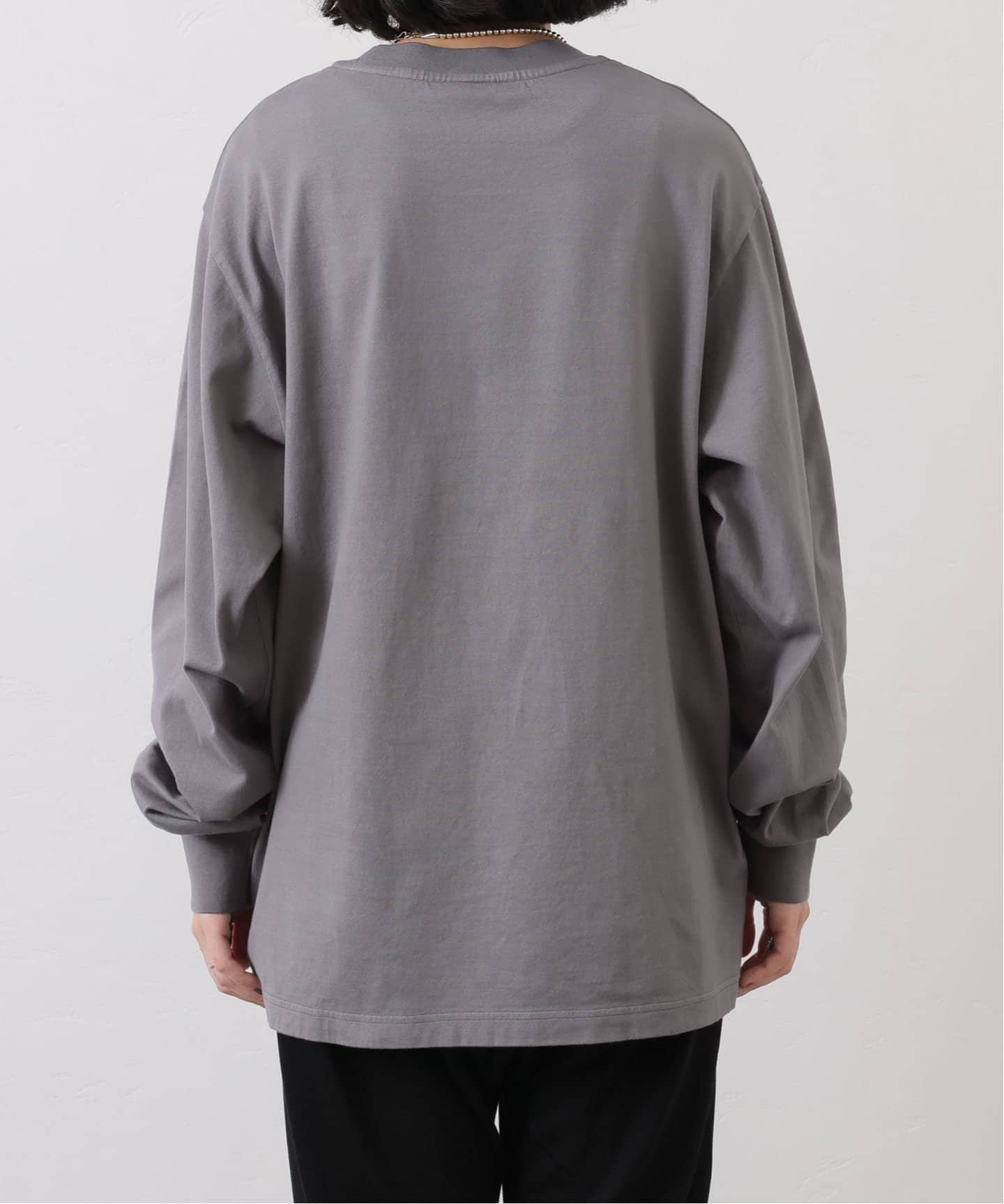 yonetomi 】NEW BASIC GARMENT DYED T-SHIRT(（Tシャツ／カットソー