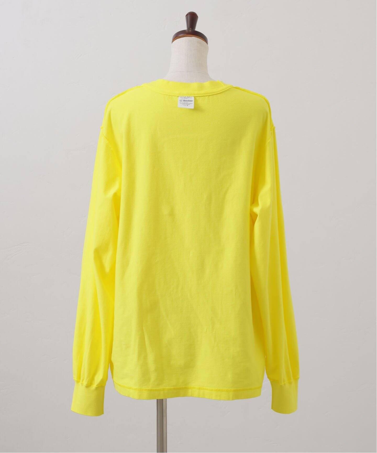 yonetomi 】NEW BASIC GARMENT DYED T-SHIRT(（Tシャツ