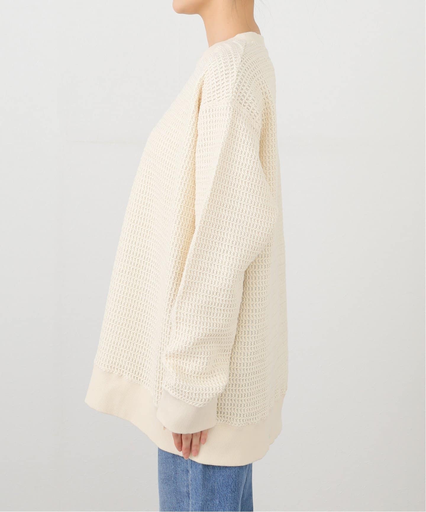 ジャーナルスタンダード　ラックススウェット ts(s)】 Russell Knitting Crew Neck Sweatsh（スウェット