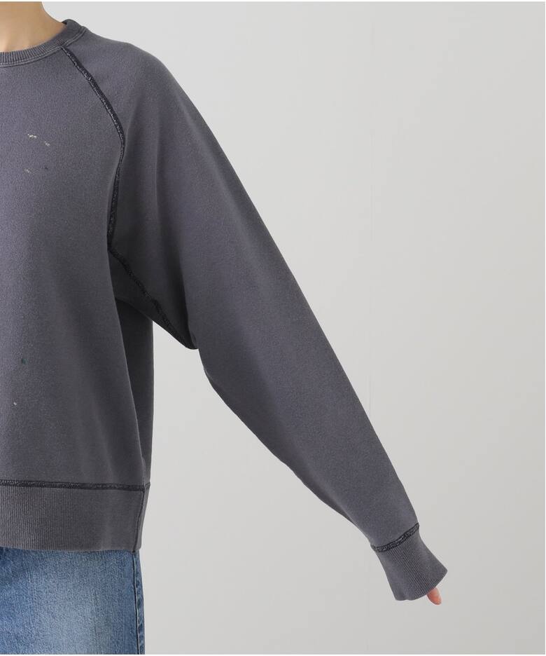 chimala】 for luxe PAINT SWEAT CREW TOP（スウェット）｜journal 