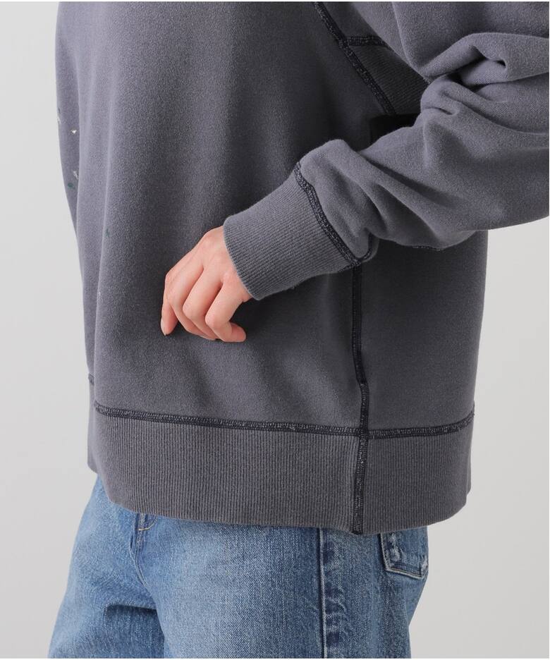 chimala】 for luxe PAINT SWEAT CREW TOP（スウェット）｜journal 