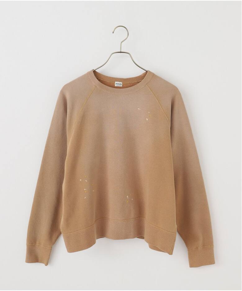 chimala】 for luxe PAINT SWEAT CREW TOP（スウェット）｜journal 