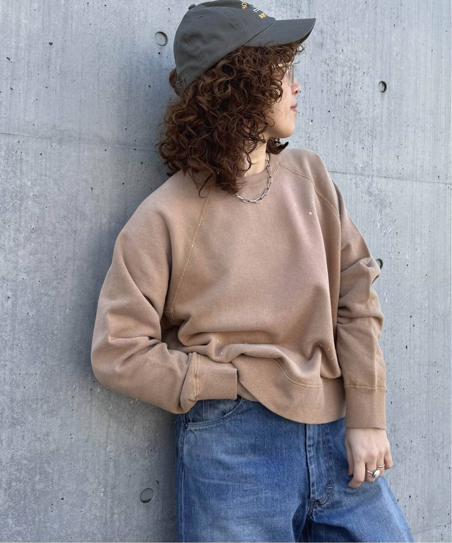 chimala】 for luxe PAINT SWEAT CREW TOP（スウェット）｜journal 
