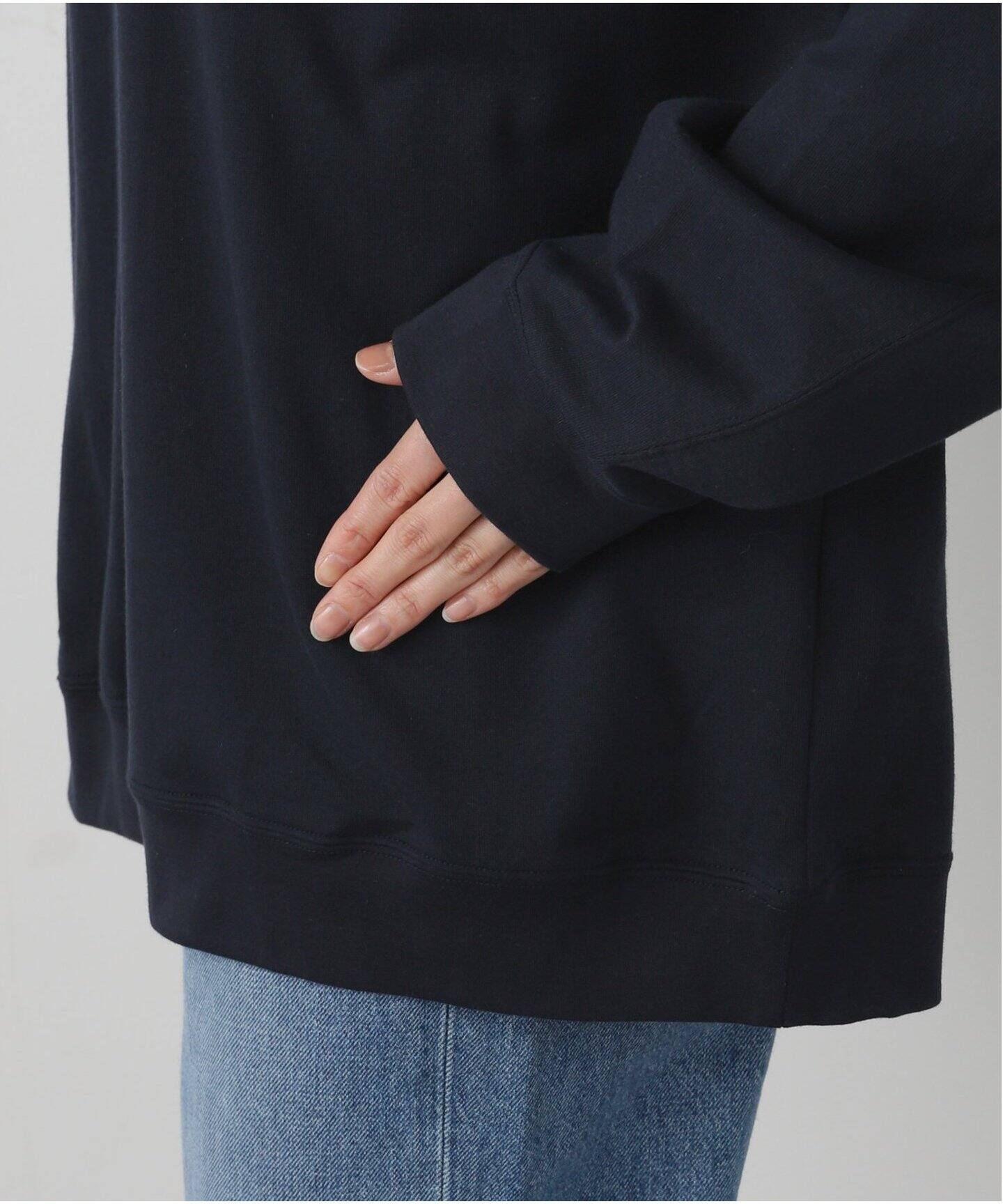 ATON】SUVIN DOUBLE JERSEY CREWNECK PULLOV（Tシャツ／カットソー
