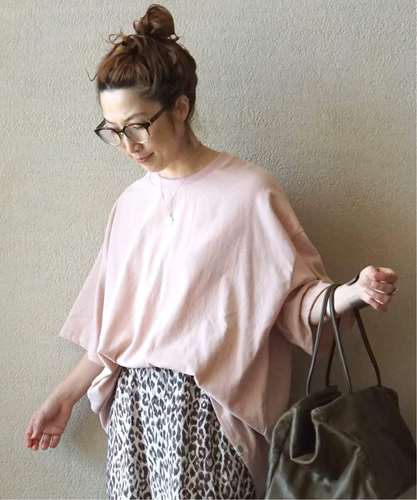 【THING FABRICS】 Loose T-Shirt (1mm Pile)