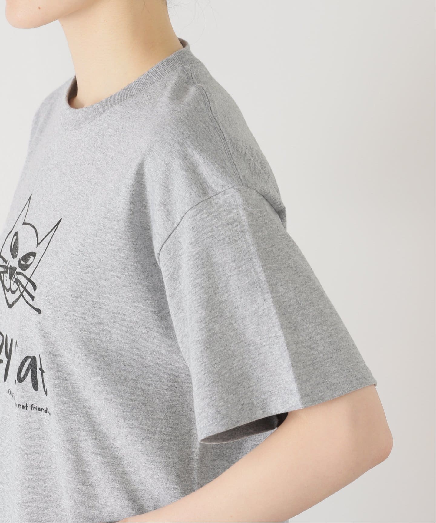 ジャーナルスタンダードラックス　チマラ　chimala　20th記念Tシャツ　S chimala】LAZY CAT TEE（Tシャツ／カットソー）｜journal