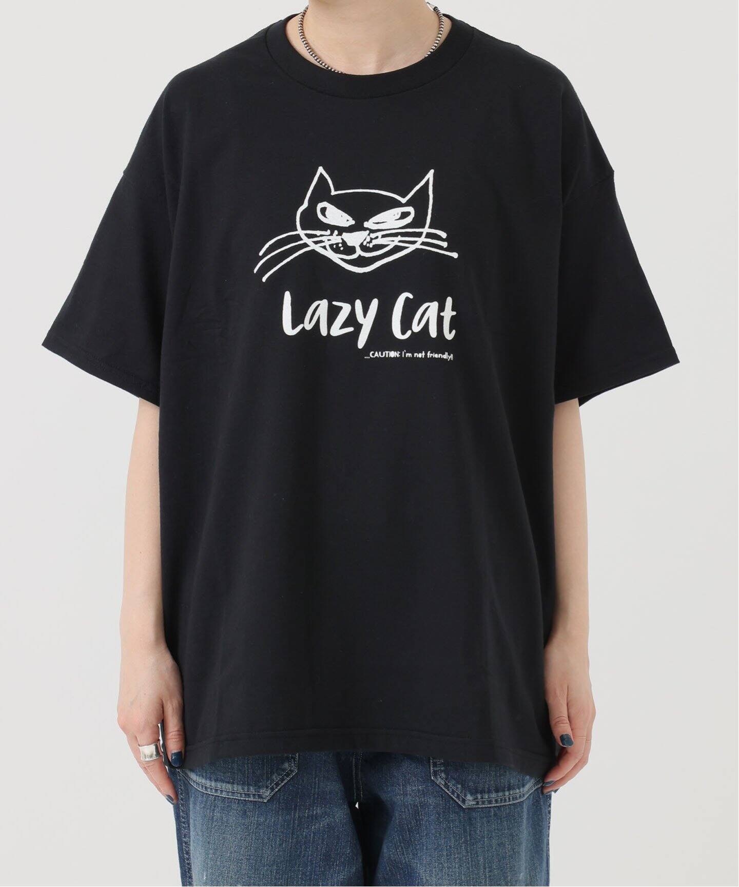 ジャーナルスタンダードラックス取扱chimala LAZY CAT TEE 完売 ジャーナルスタンダードラックス取扱chimala LAZY CAT TEE 完売