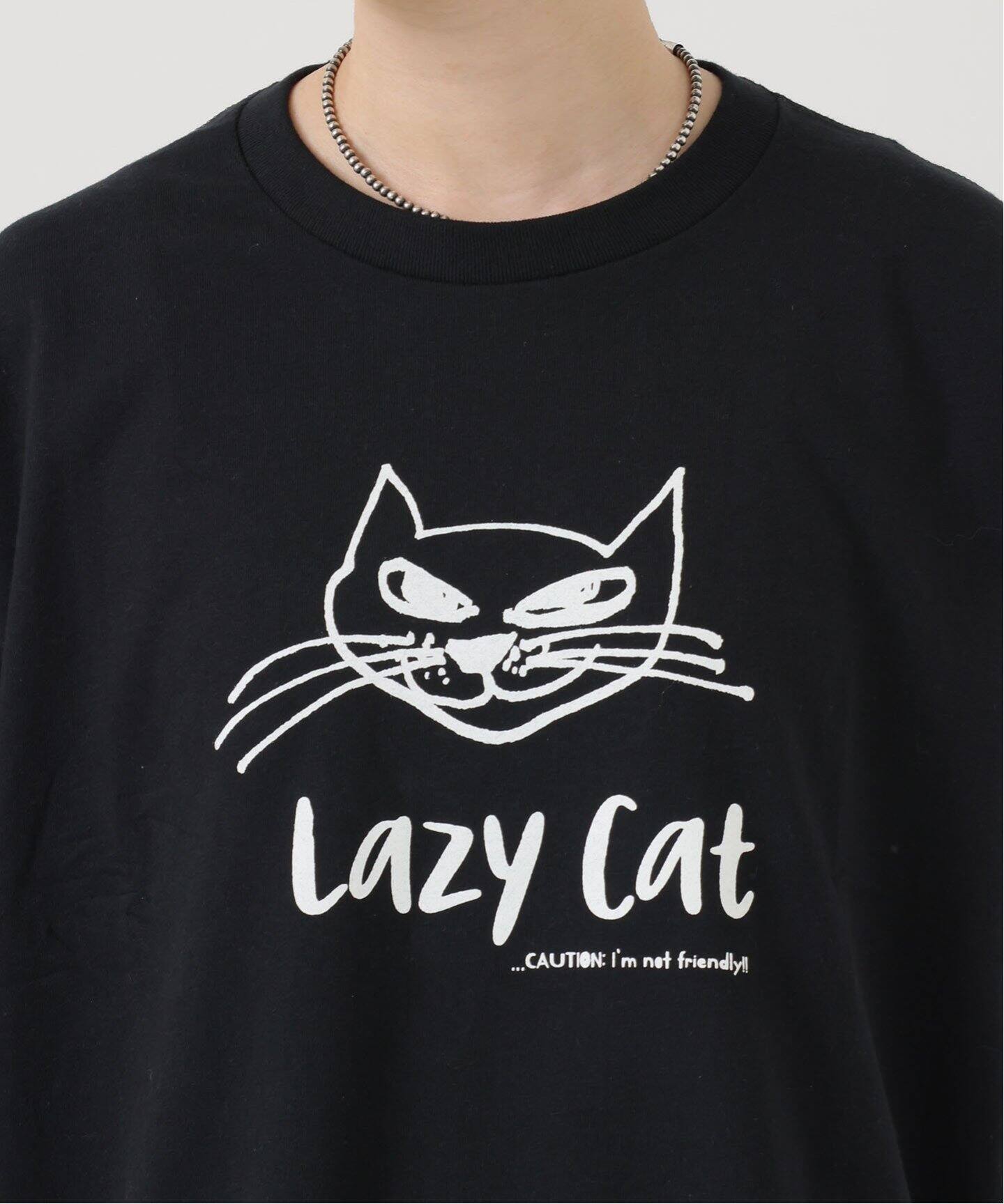 chimala LAZY CAT Tシャツ　ジャーナルスタンダード ラックス 追加》CHIMALA LAZY CAT TEE (NEW)（Tシャツ／カットソー