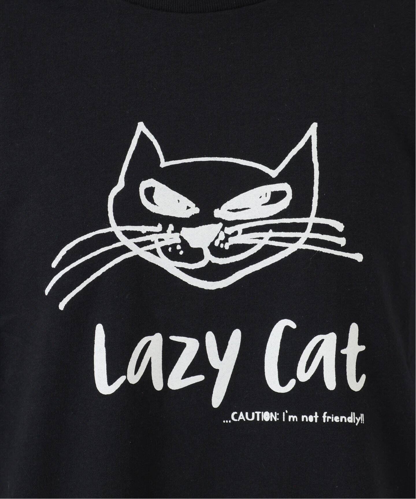 ジャーナルスタンダードラックス取扱chimala LAZY CAT TEE 完売 追加2》CHIMALA LAZY CAT TEE（Tシャツ／カットソー）｜journal