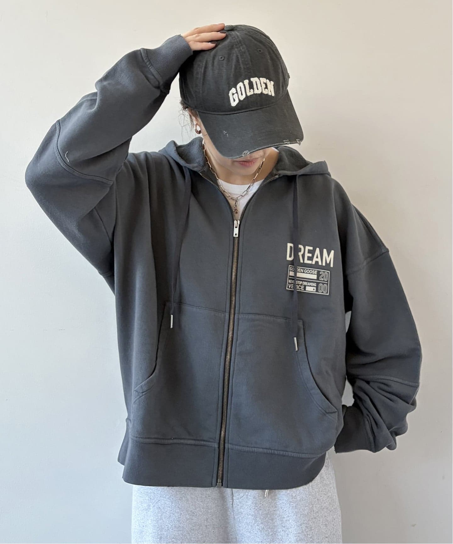 GOLDEN GOOSE】 ZIP UP PRINT HOODIE（パーカー）｜journal standard