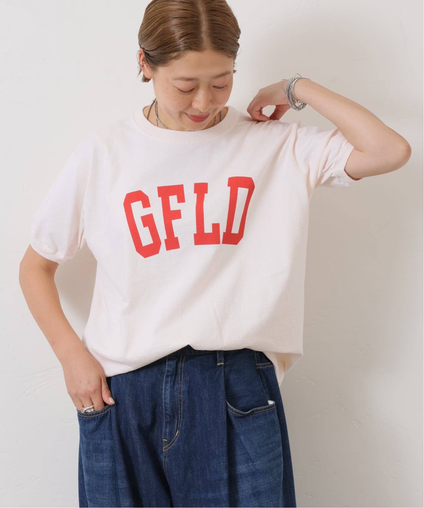 タグ付き新品＊ジャーナルスタンダードluxe Goodwear ロゴT GOODWEAR】 