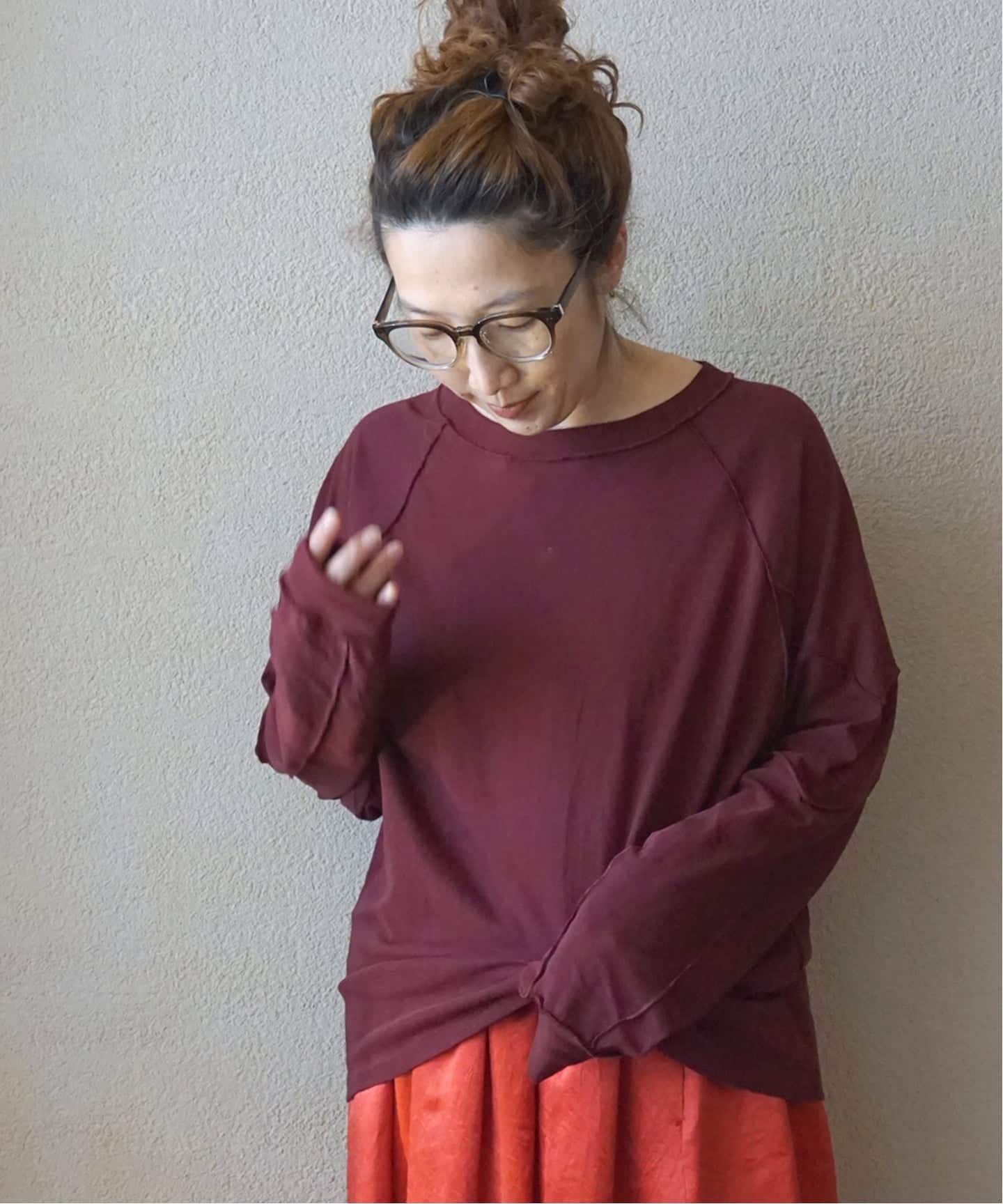 j.s luxe 購入、トップス 楽天市場】スワイジャージー ドルマンプルオーバー journal