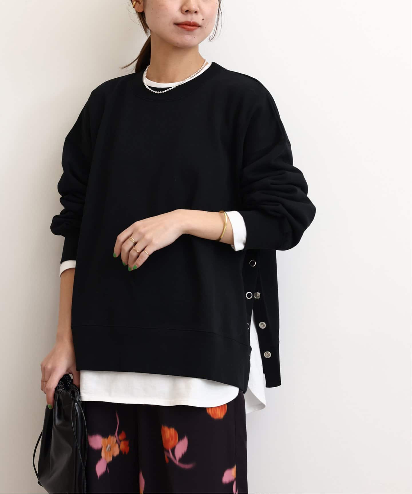 WEB限定追加》コットンリングドットスウェット（スウェット）｜JOURNAL