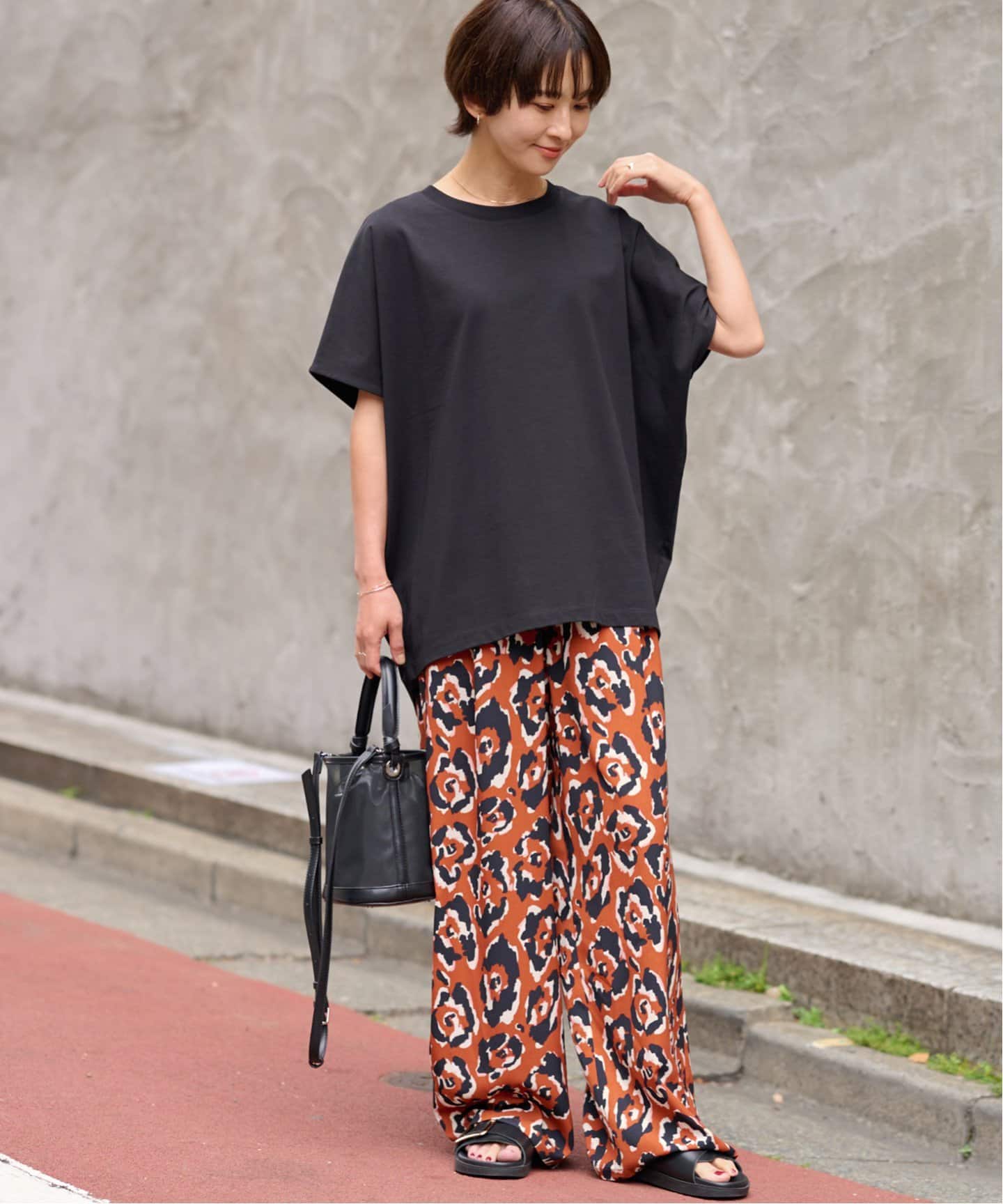 25AW新作］ドレープルーズカットプルオーバー（Tシャツ