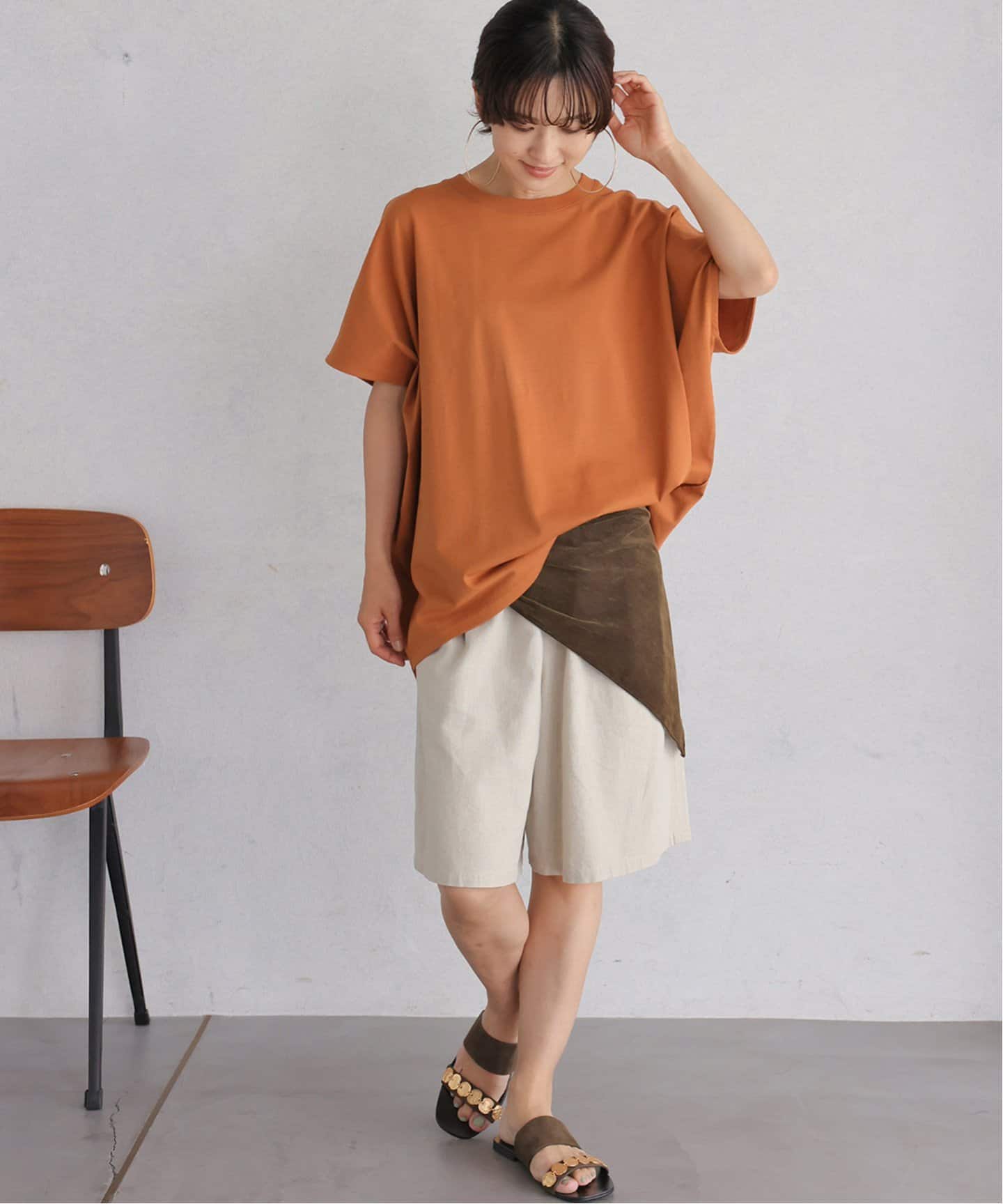 25AW新作］ドレープルーズカットプルオーバー（Tシャツ