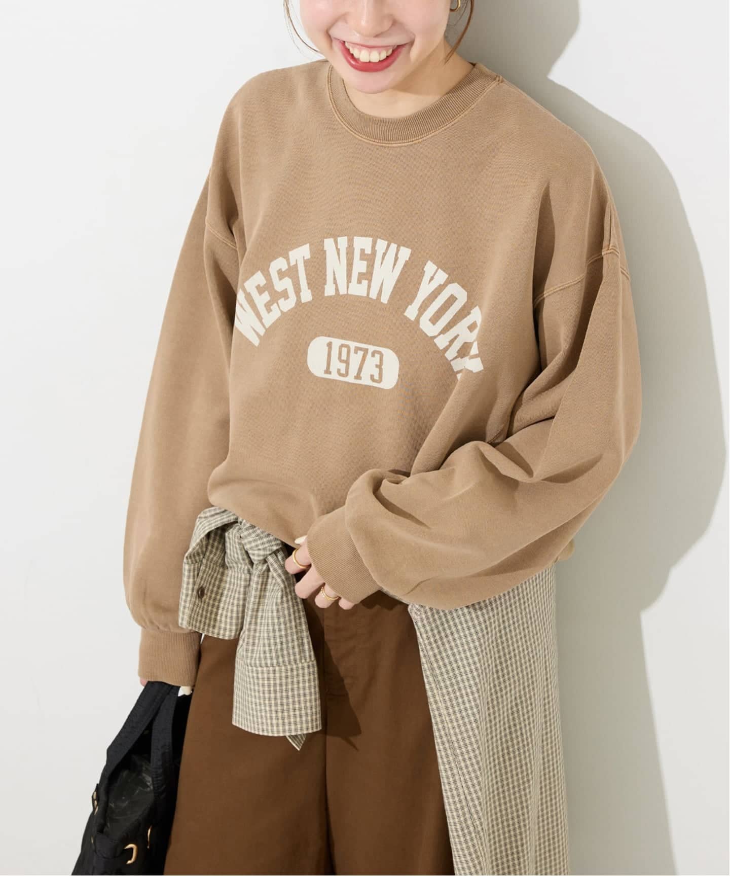 ヴィンテージライクカレッジロゴスウェット（スウェット）｜JOURNAL