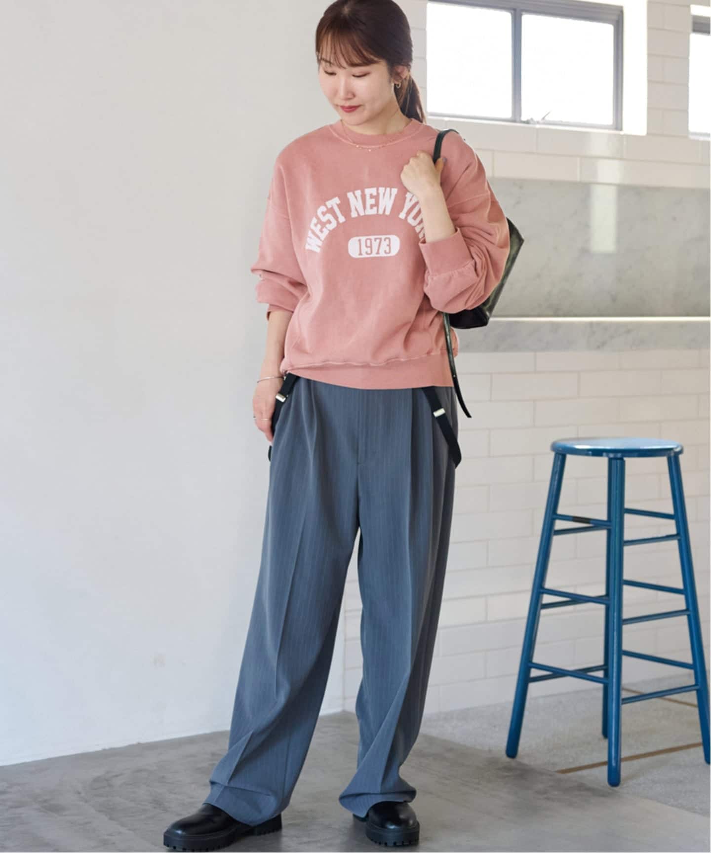 ヴィンテージライクカレッジロゴスウェット（スウェット）｜JOURNAL