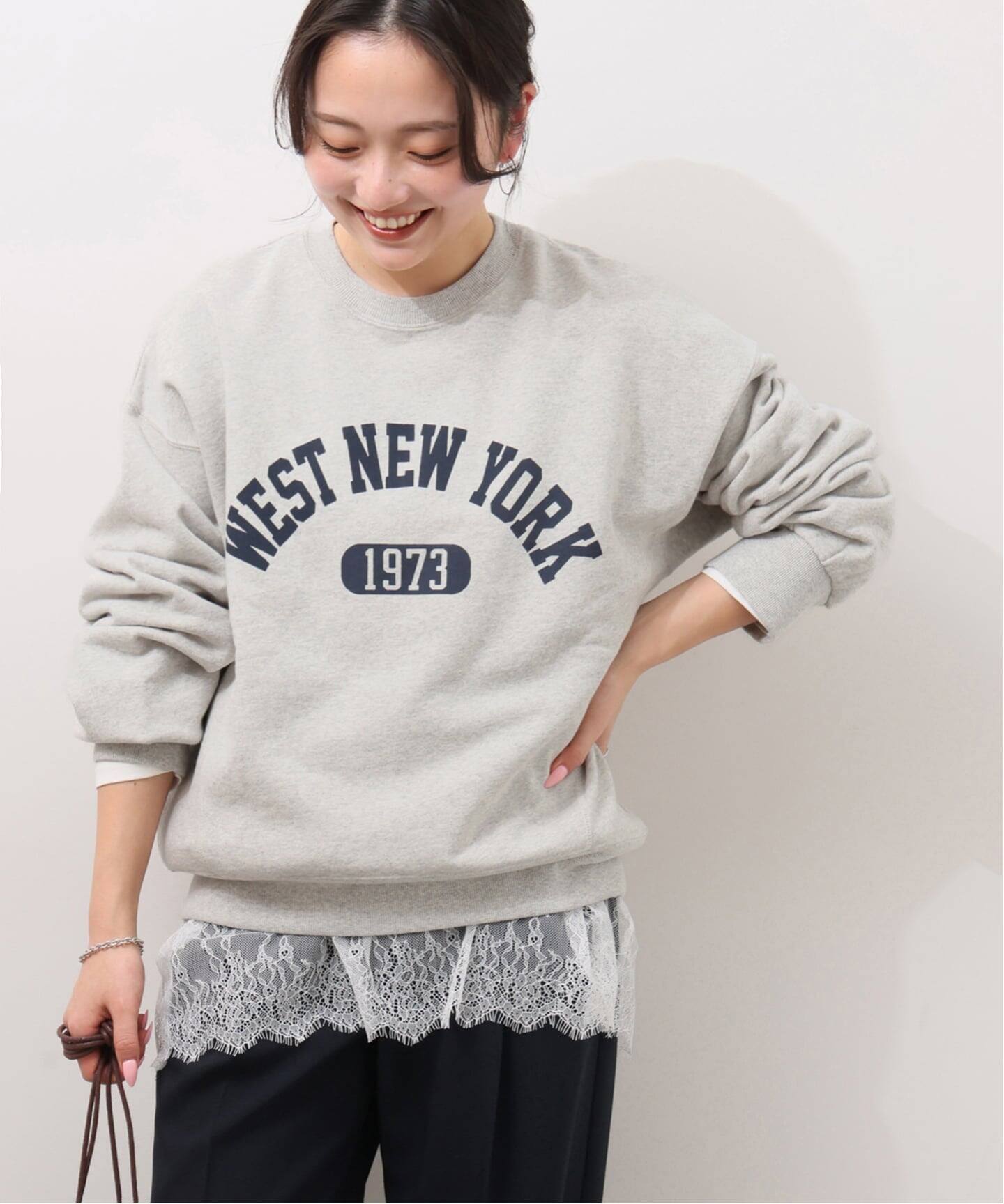JOURNAL STANDARD ヴィンテージライクカレッジロゴスウェット ヴィンテージライクカレッジロゴスウェット（スウェット）｜JOURNAL
