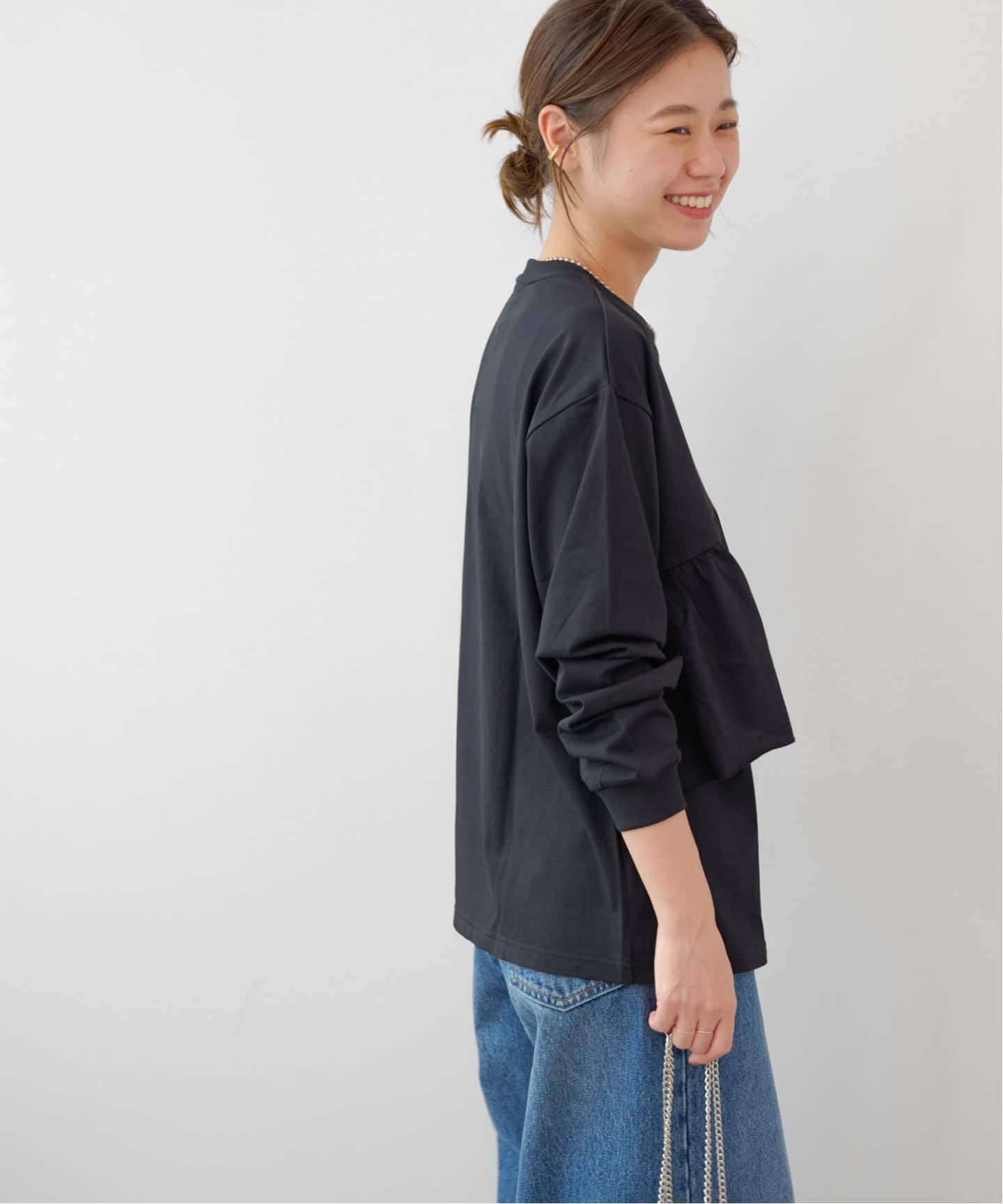 WEB限定追加》フリルプルオーバーロングスリーブ（Tシャツ