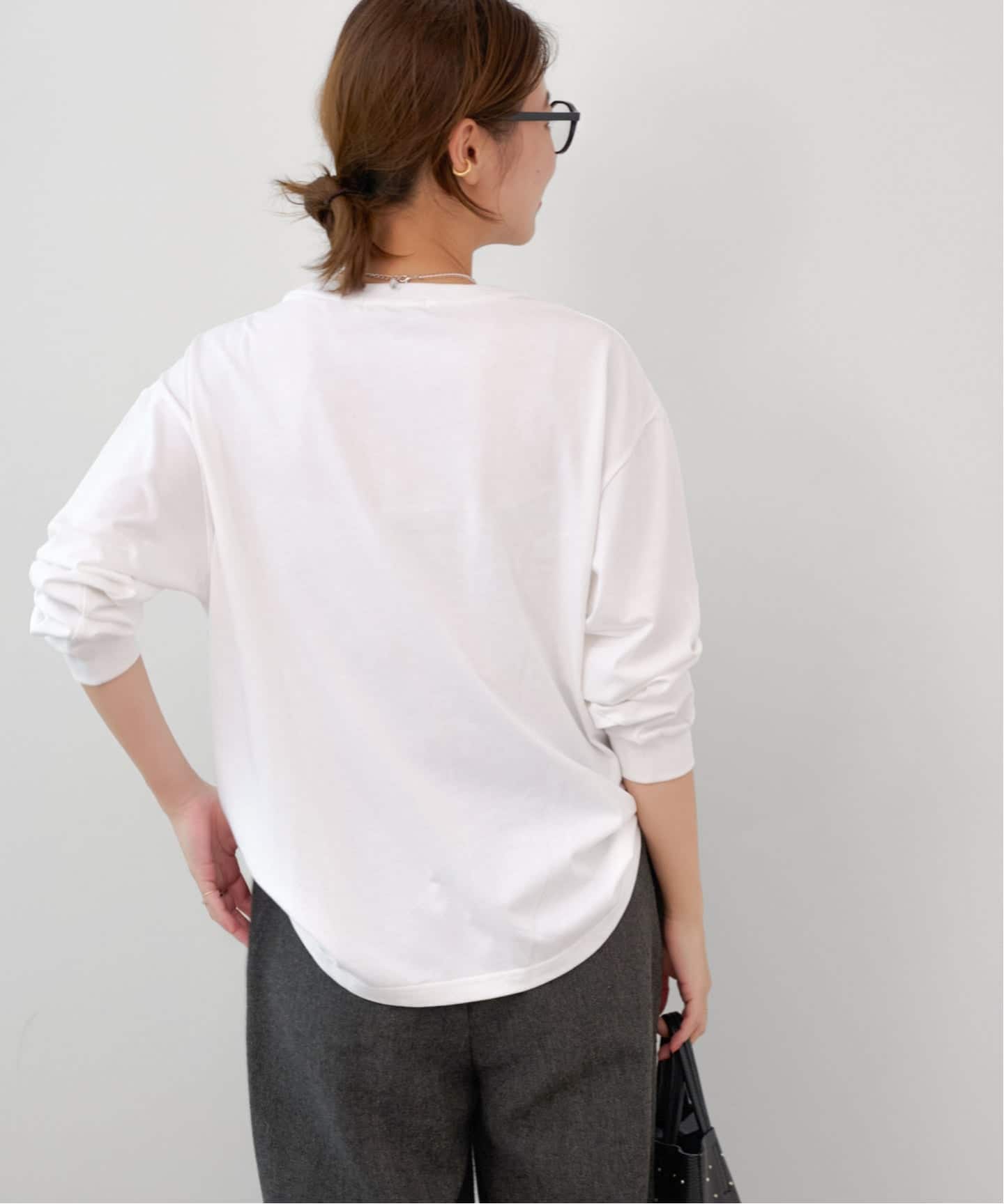 WEB限定追加》フリルプルオーバーロングスリーブ（Tシャツ