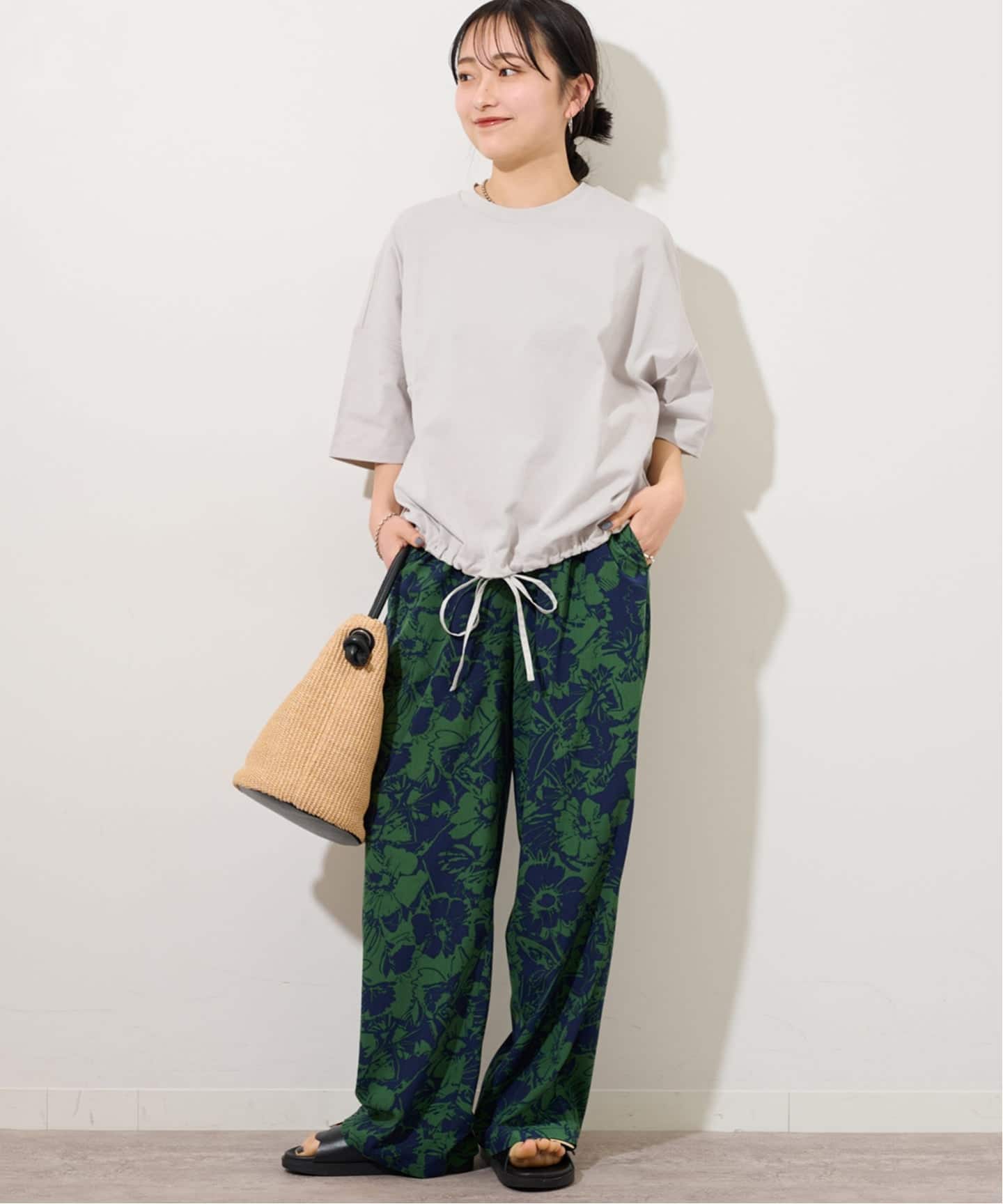 tシャツ 「追加3」ギャザーヘムショートスリーブTシャツ レディース JOURNAL STANDARD relume｜《追加3》ギャザーヘムショート