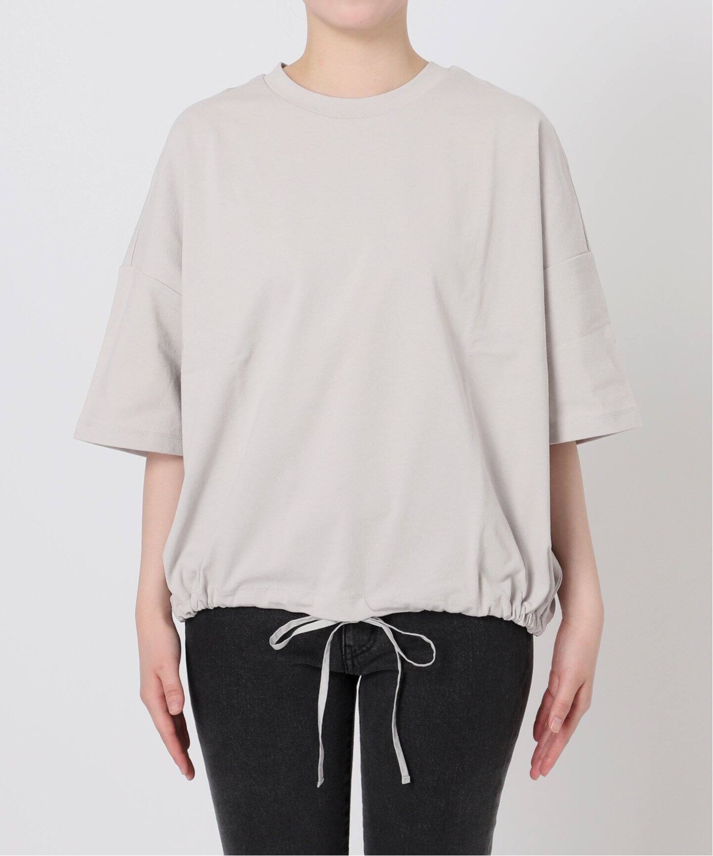 tシャツ 「追加3」ギャザーヘムショートスリーブTシャツ レディース 追加3》ギャザーヘムショートスリーブTシャツ(508345056
