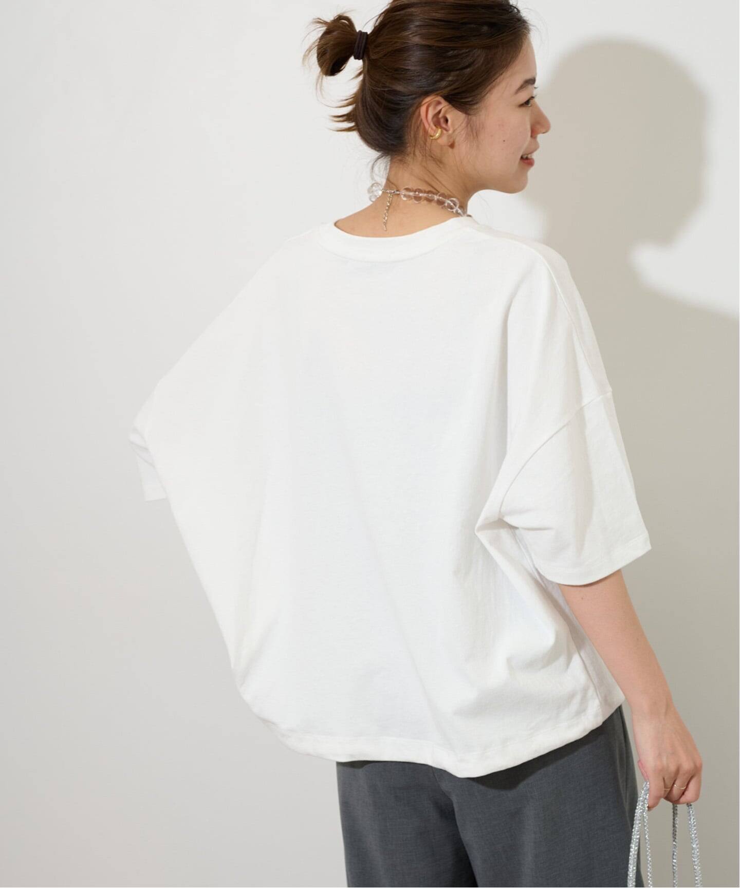 追加5》ギャザーヘムショートスリーブTシャツ（Tシャツ