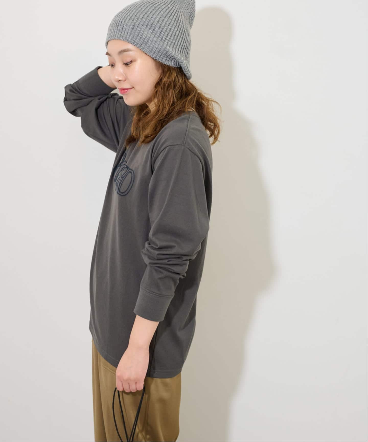 チェーン刺繍ロングスリーブTEE（Tシャツ／カットソー）｜JOURNAL