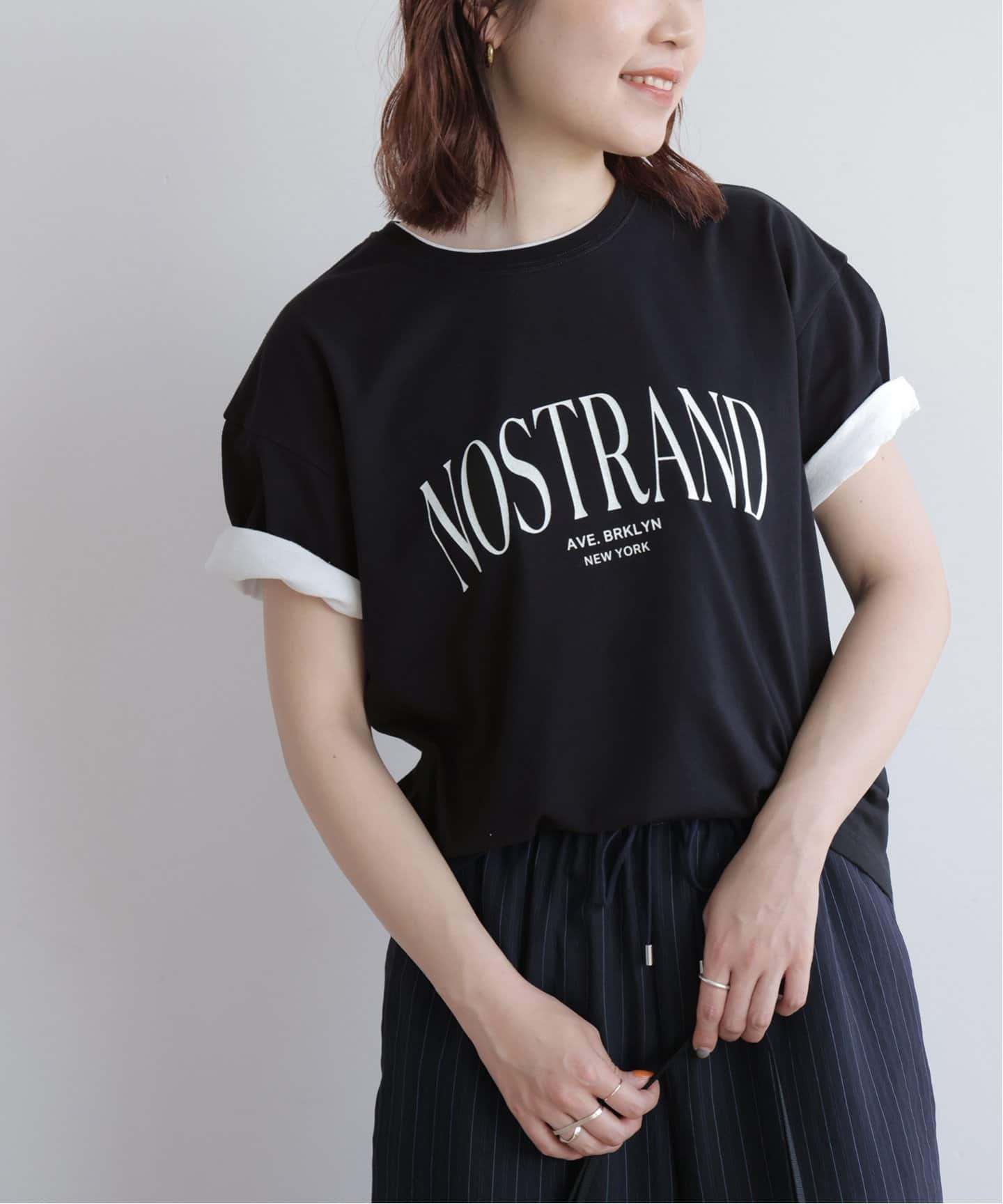 NOSTRANDロゴTEE