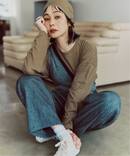 ［25AW新作］【RENA x relume】スカーフ付きロングスリーブTEE