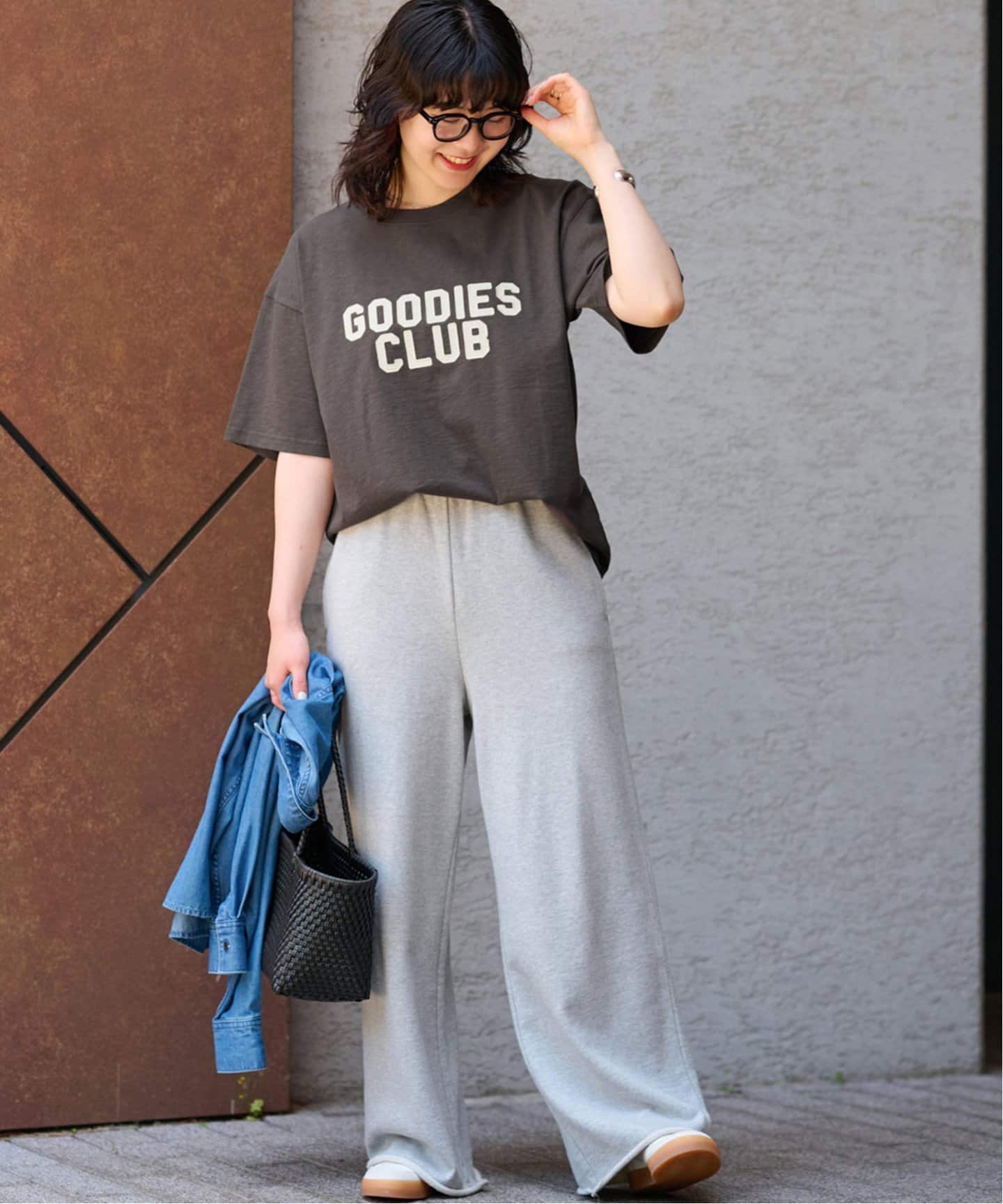 GOODIES CLUB パッチワークロゴTEE（Tシャツ／カットソー
