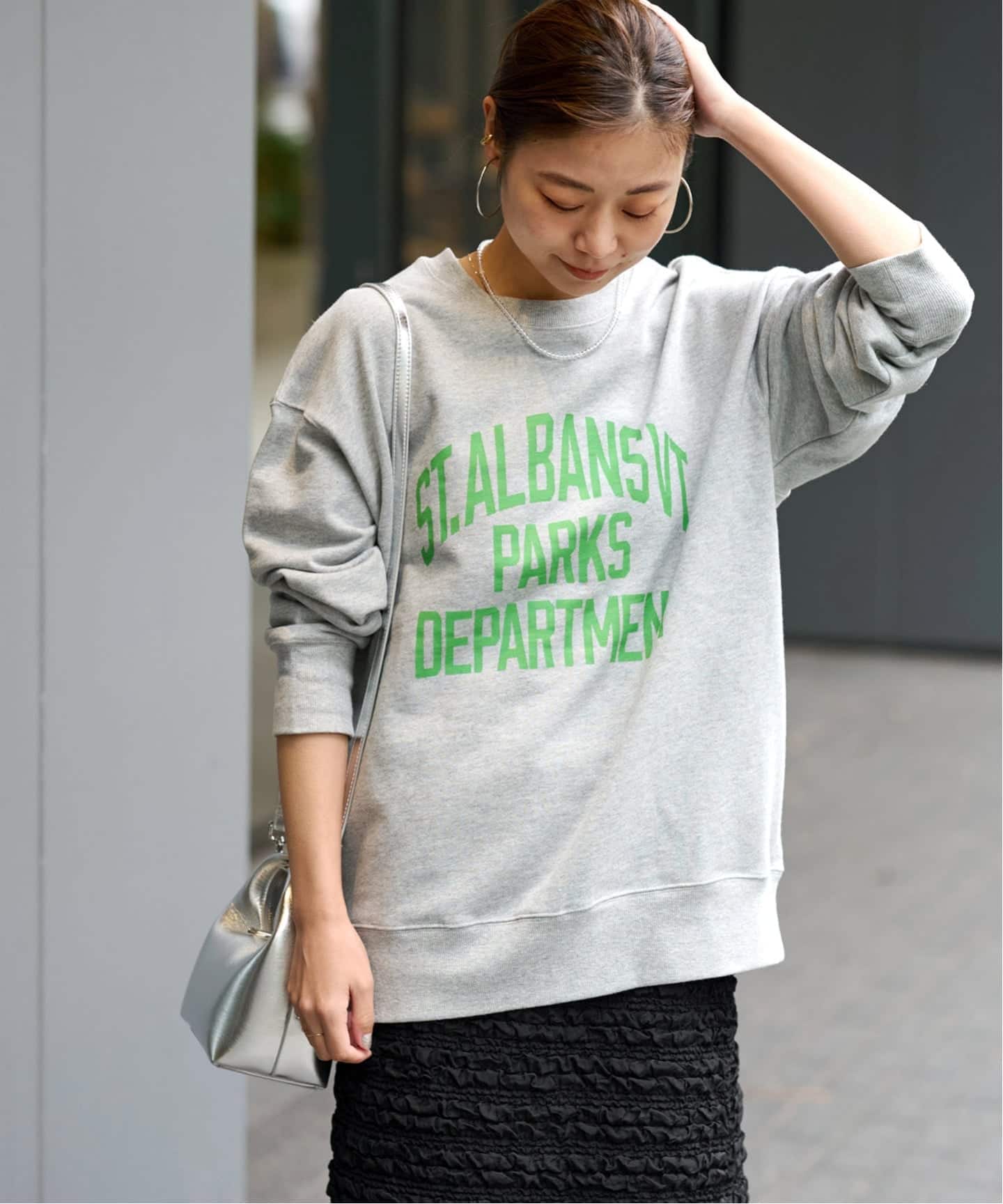 WEB限定追加4》ST.ALBANSロゴスウェット（スウェット）｜JOURNAL