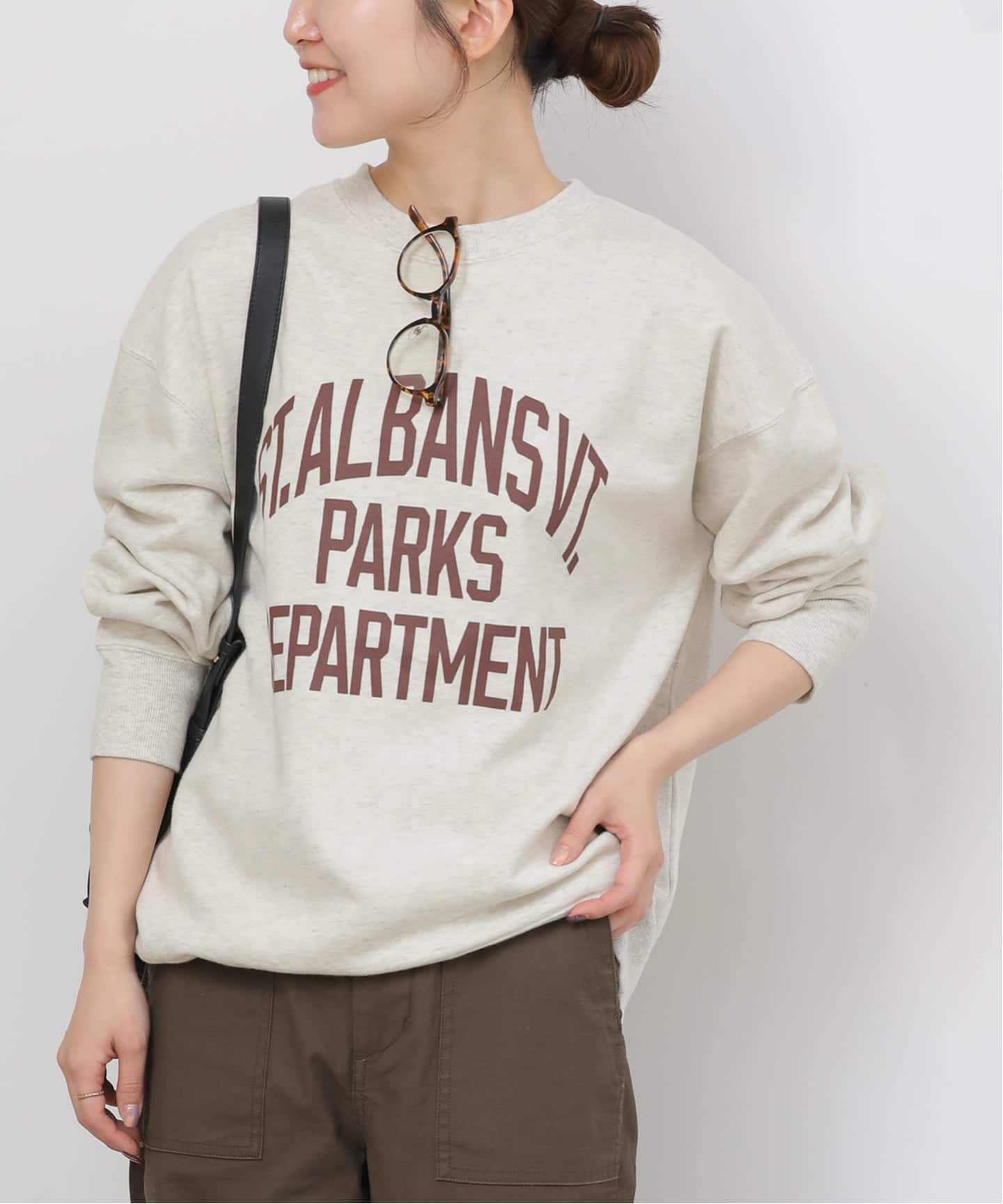 WEB限定追加4》ST.ALBANSロゴスウェット（スウェット）｜JOURNAL