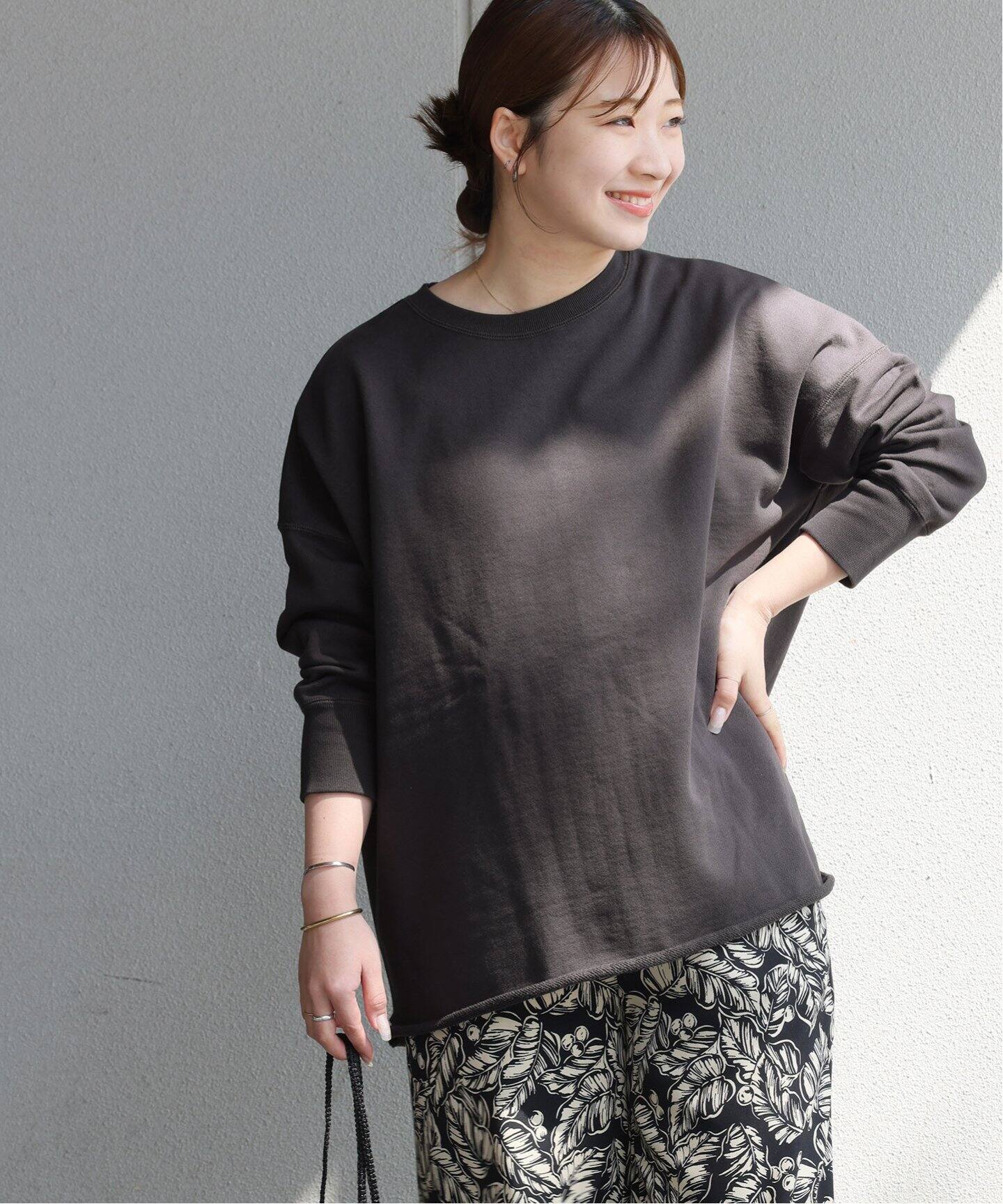 25SSJOURNAL STANDARD relume スウェット 追加6》オーバーサイズロングスウェット（スウェット）｜JOURNAL