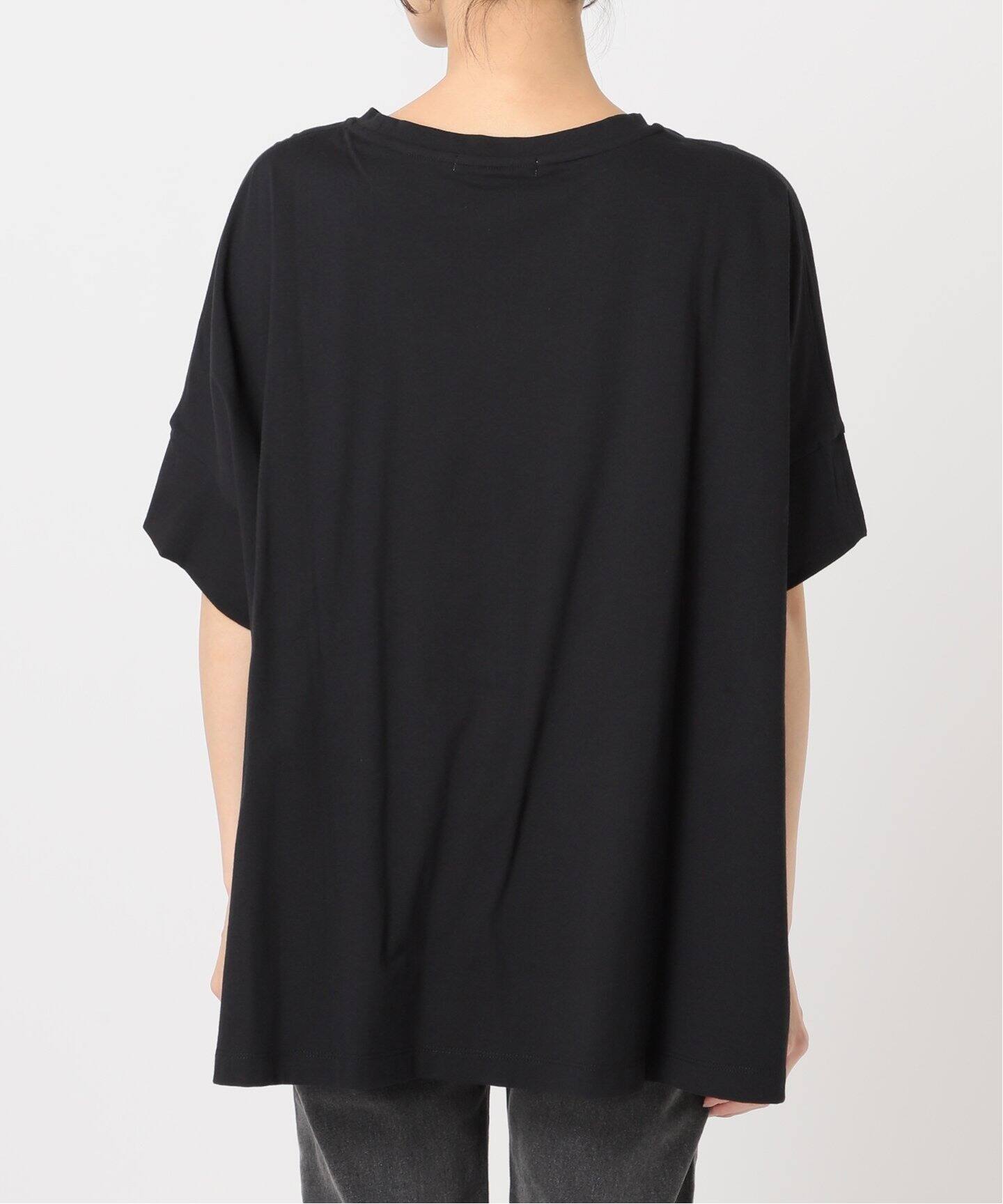 追加》オーガニックコットン汗ジミ防止ワイドT（Tシャツ