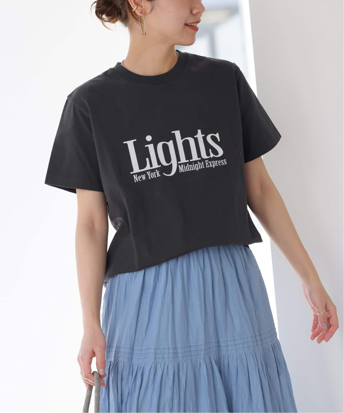 ジャーナルスタンダードレリューム　ミクスタロゴ Tシャツ ミャクミャク × relume ハードロック プリントT（Tシャツ