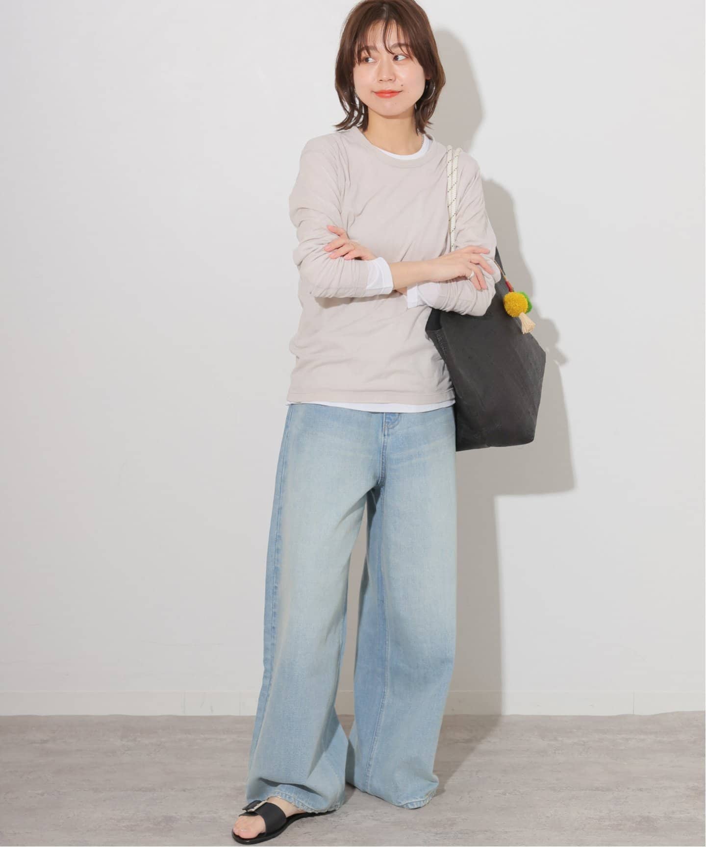 tシャツ 「追加2」シアークルーネックロングTシャツ レディース JOURNAL STANDARD tシャツ 「追加2」クルーネックシアーロングT