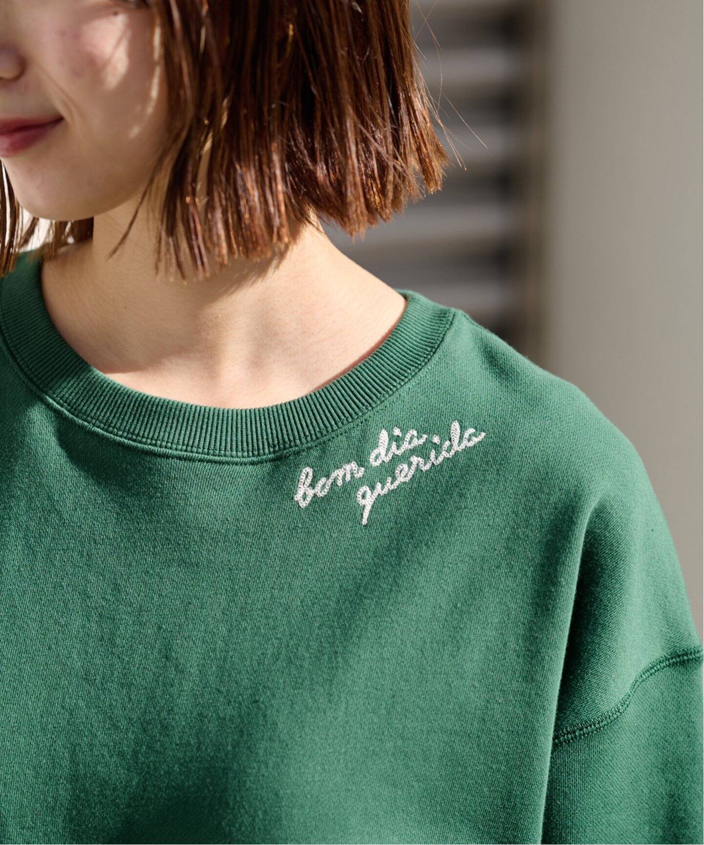 追加》刺繍ロゴハーフスリーブスウェット（スウェット）｜JOURNAL 