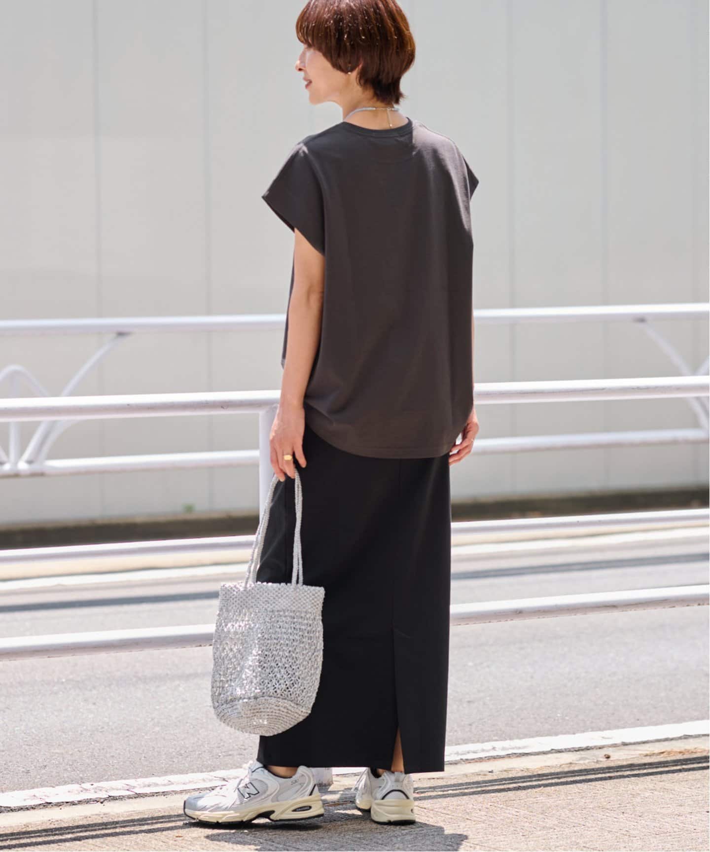 ストレッチポンチIラインスカート JOURNAL STANDARD relume スカート ストレッチポンチIライン
