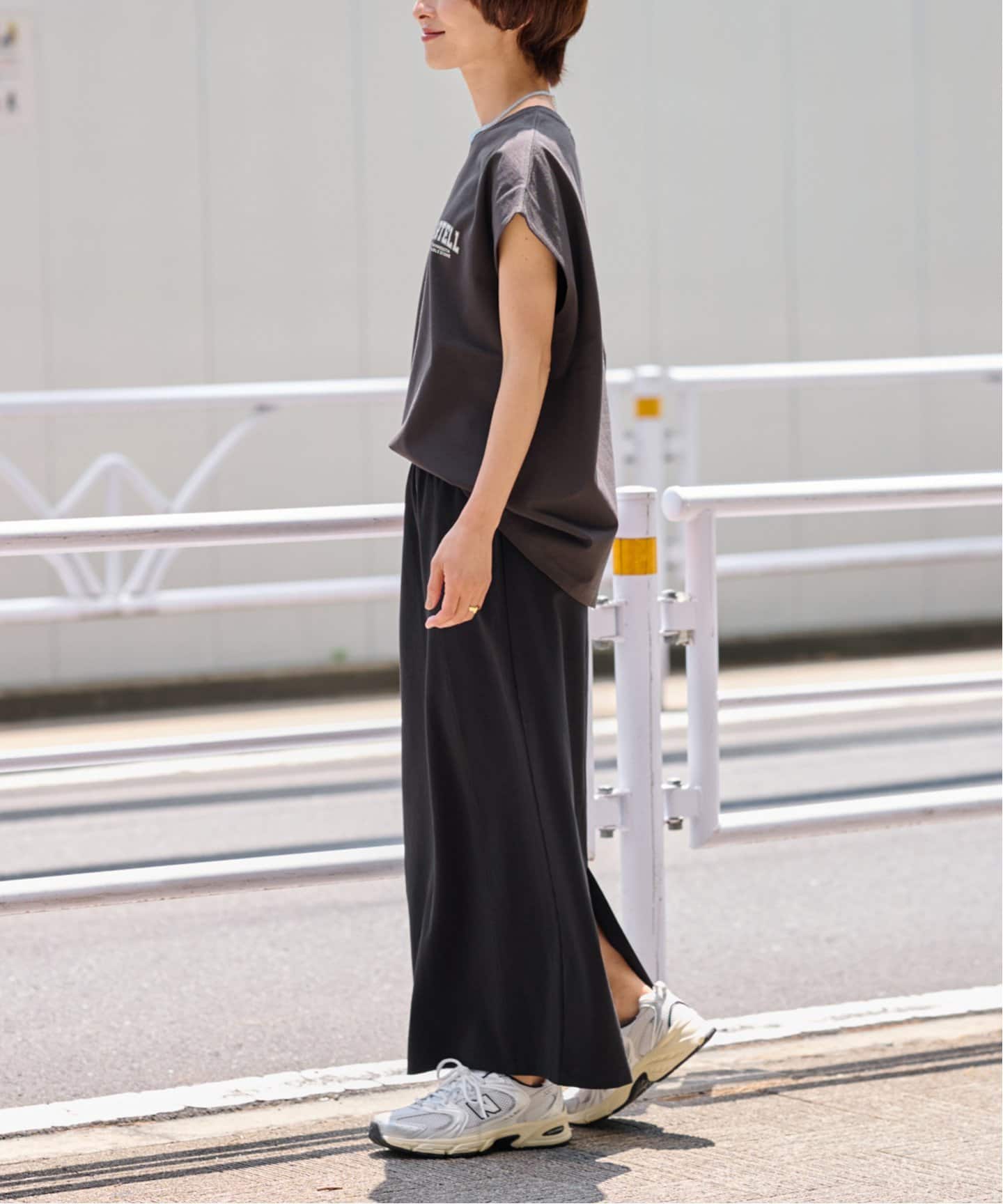 ストレッチポンチIラインスカート JOURNAL STANDARD relume スカート ストレッチポンチIライン