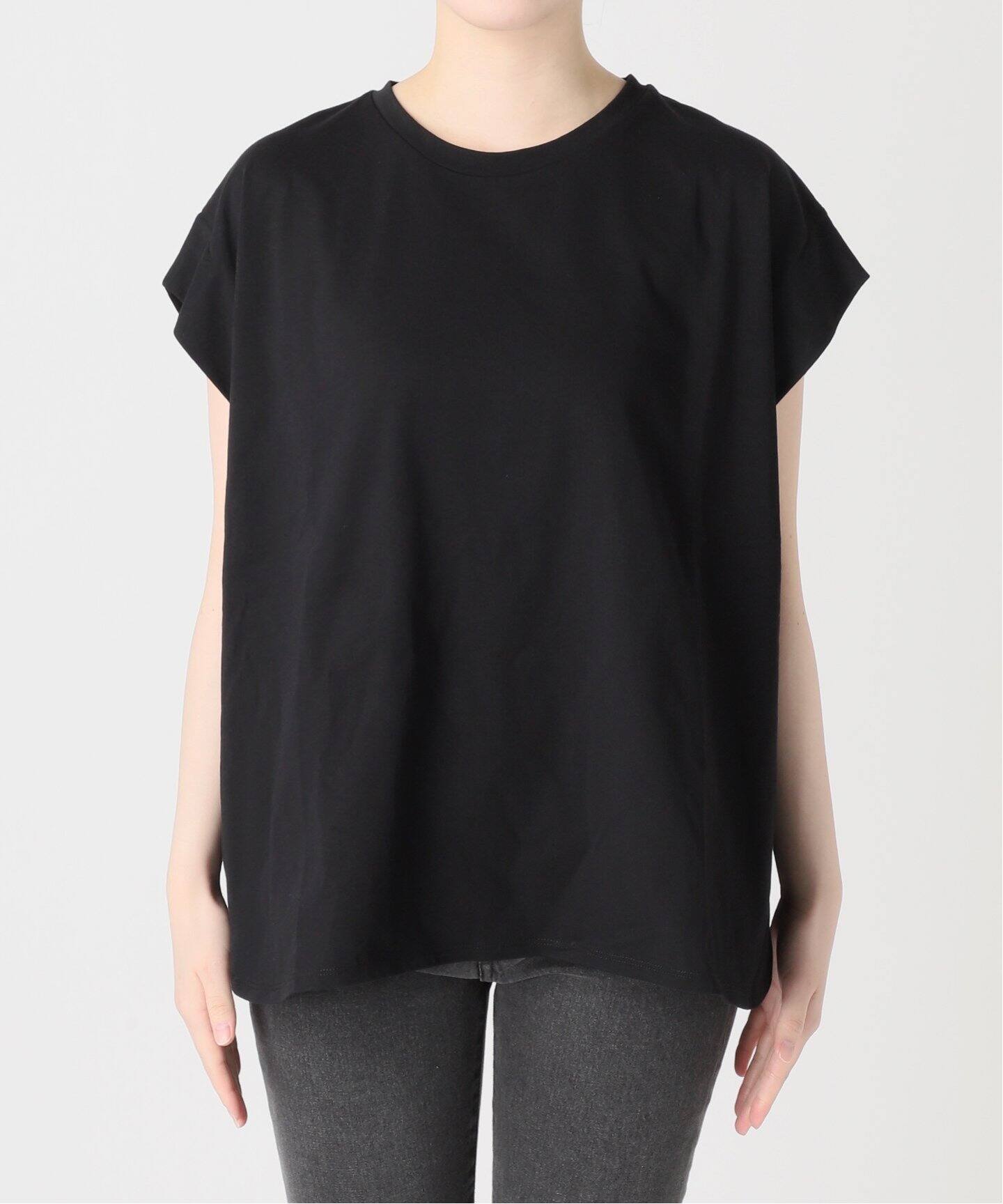 tシャツ オーガニックコットン汗ジミタックプルオーバー レディース 追加》オーガニックコットン汗ジミタックプルオーバー（Tシャツ