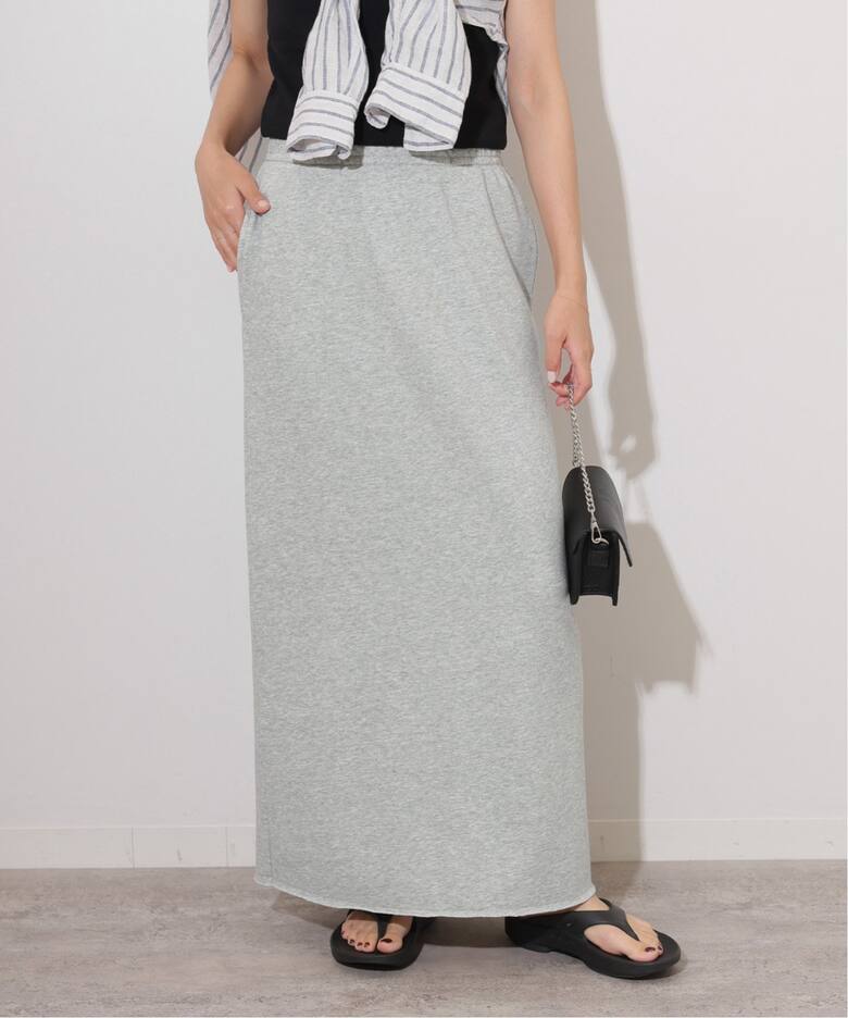 WEB限定追加予約7》スウェットマキシスカート（ロング・マキシ丈  
