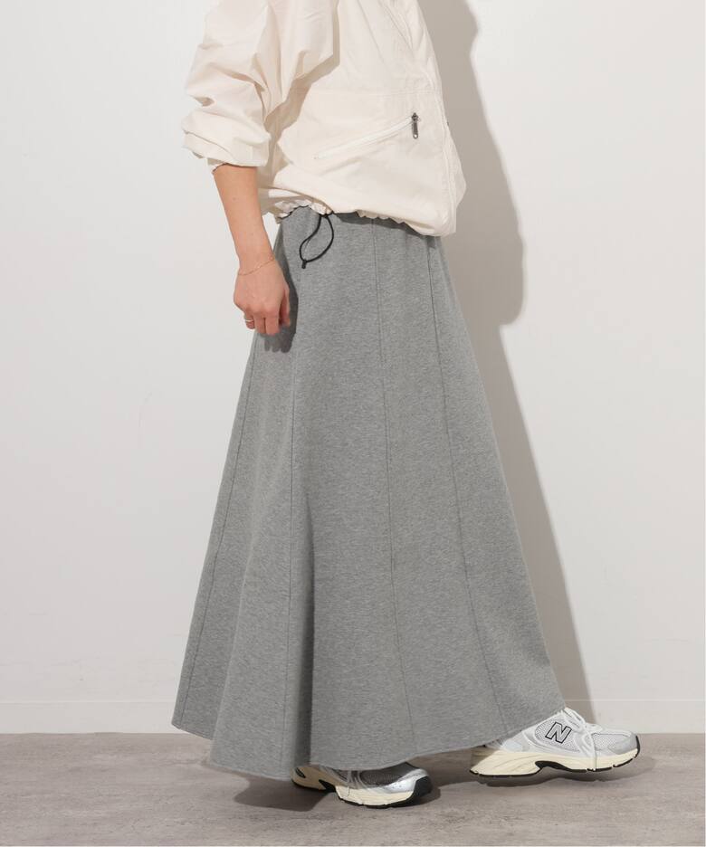 WEB限定追加》CTダンボールフレアスカート（ロング・マキシ丈スカート  