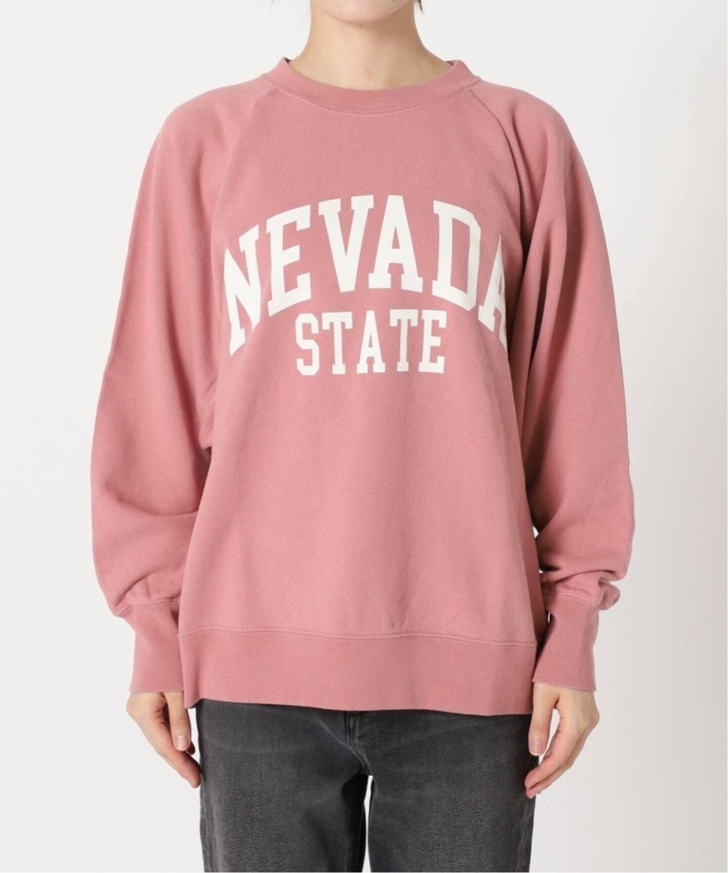 【新品タグ付き】ジャーナルスタンダードレリュームNEVADAロゴスウェット 人気 WEB限定追加予約3》NEVADAロゴスウェット（スウェット）｜JOURNAL