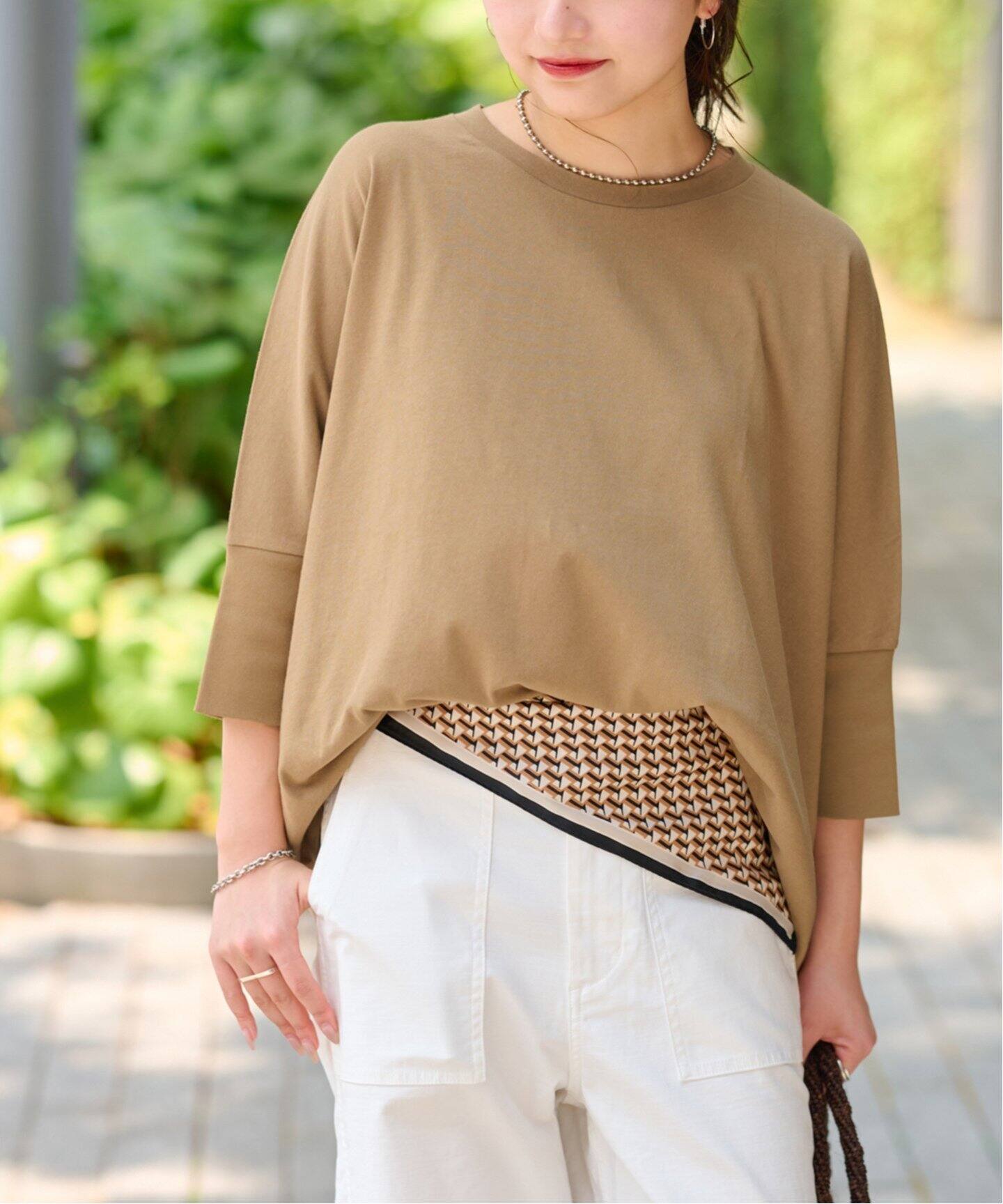追加》OEコットンワイドプルオーバー（Tシャツ／カットソー）｜JOURNAL 
