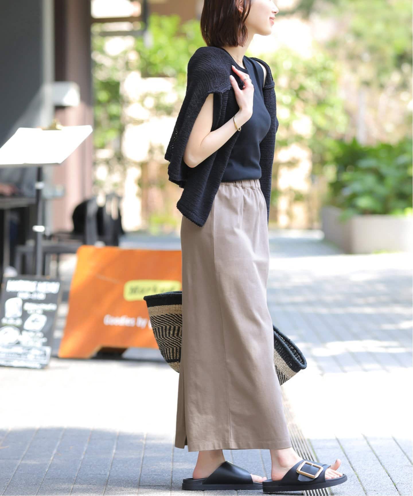 JOURNAL STANDARD relume OE コットンタイトスカート 追加》OEコットンタイトスカート（ロング・マキシ丈スカート