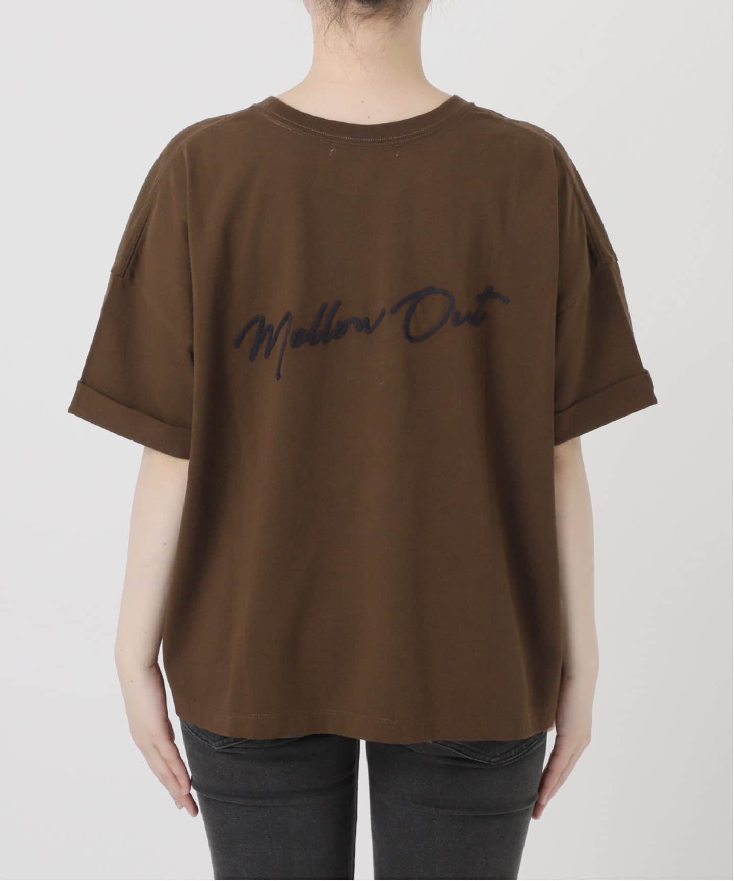 刺繍ロゴハーフスリーブT（Tシャツ／カットソー）｜JOURNAL