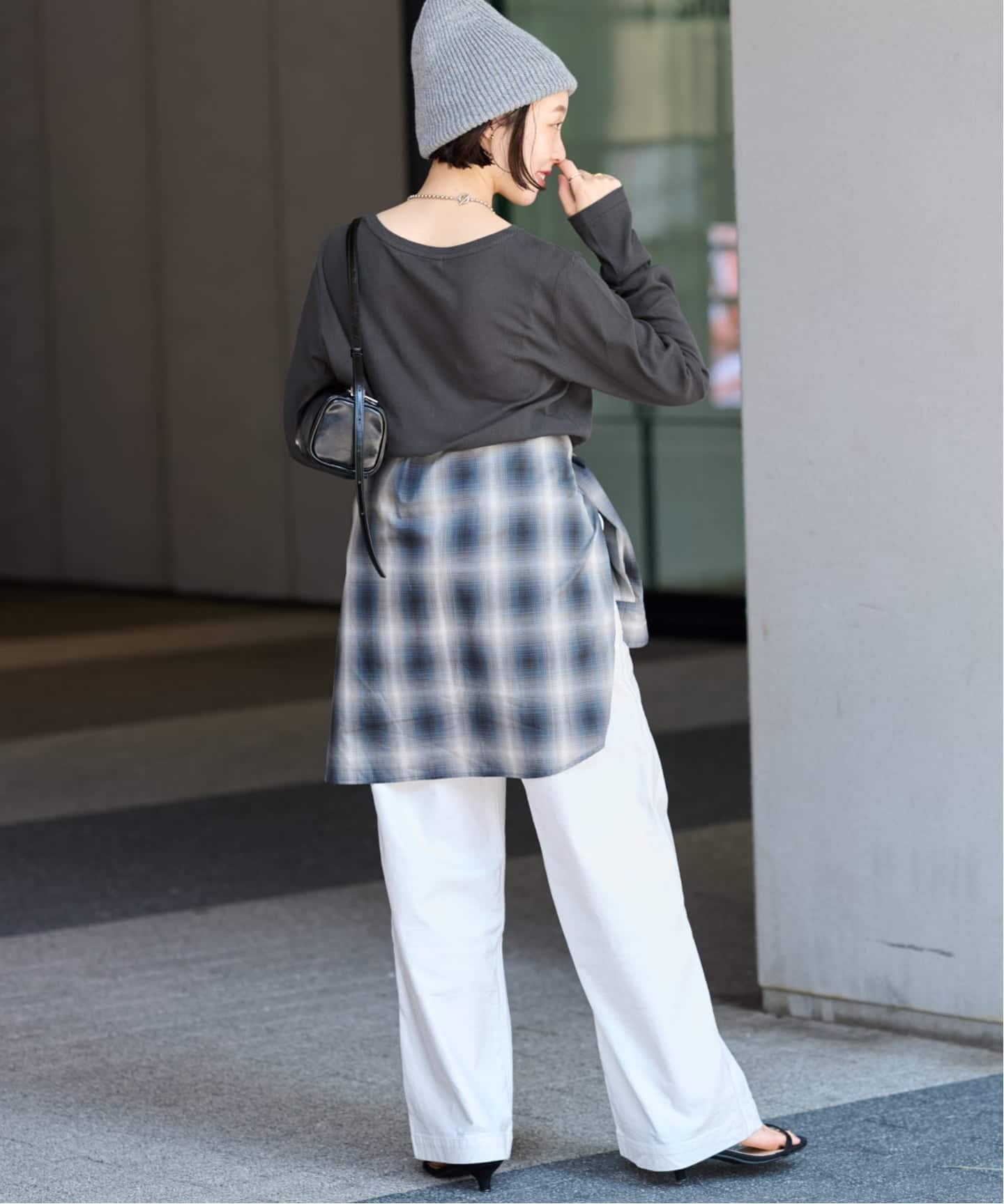 ツイストシアーテレコロングTEE（Tシャツ／カットソー）｜JOURNAL